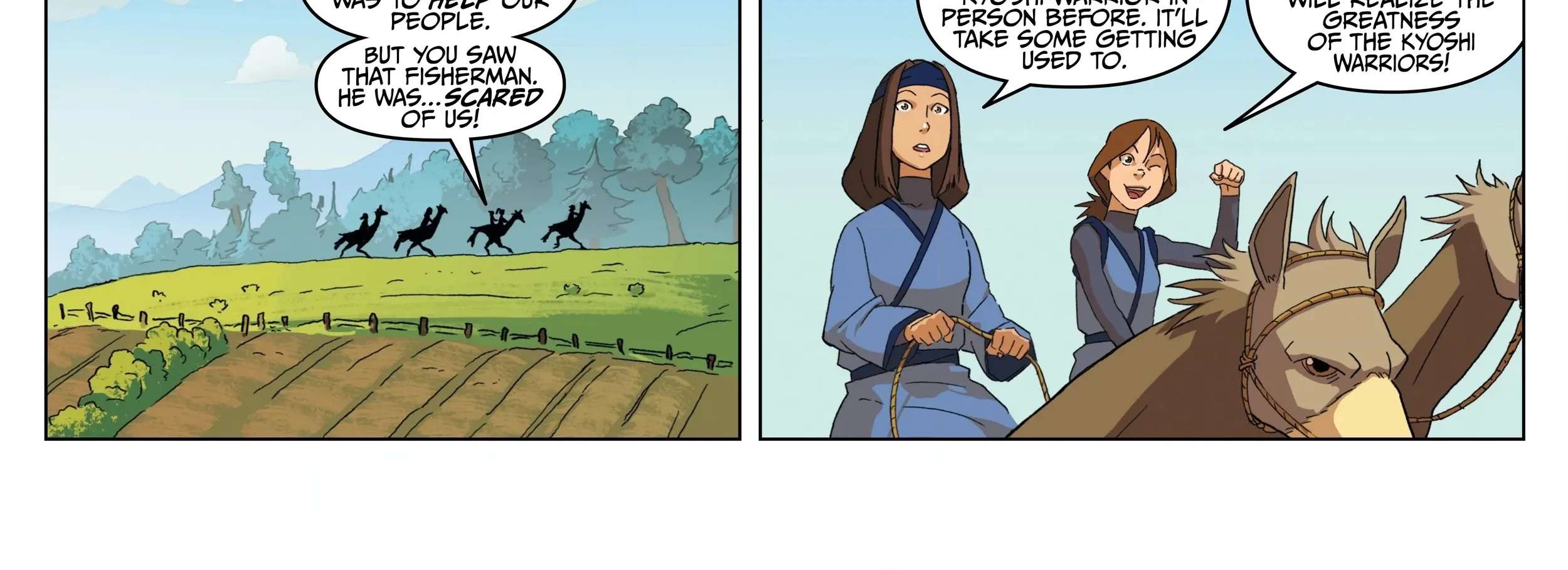 Avatar: The Last Airbender – The Kyoshi Warriors Chapter 1 - page 15
