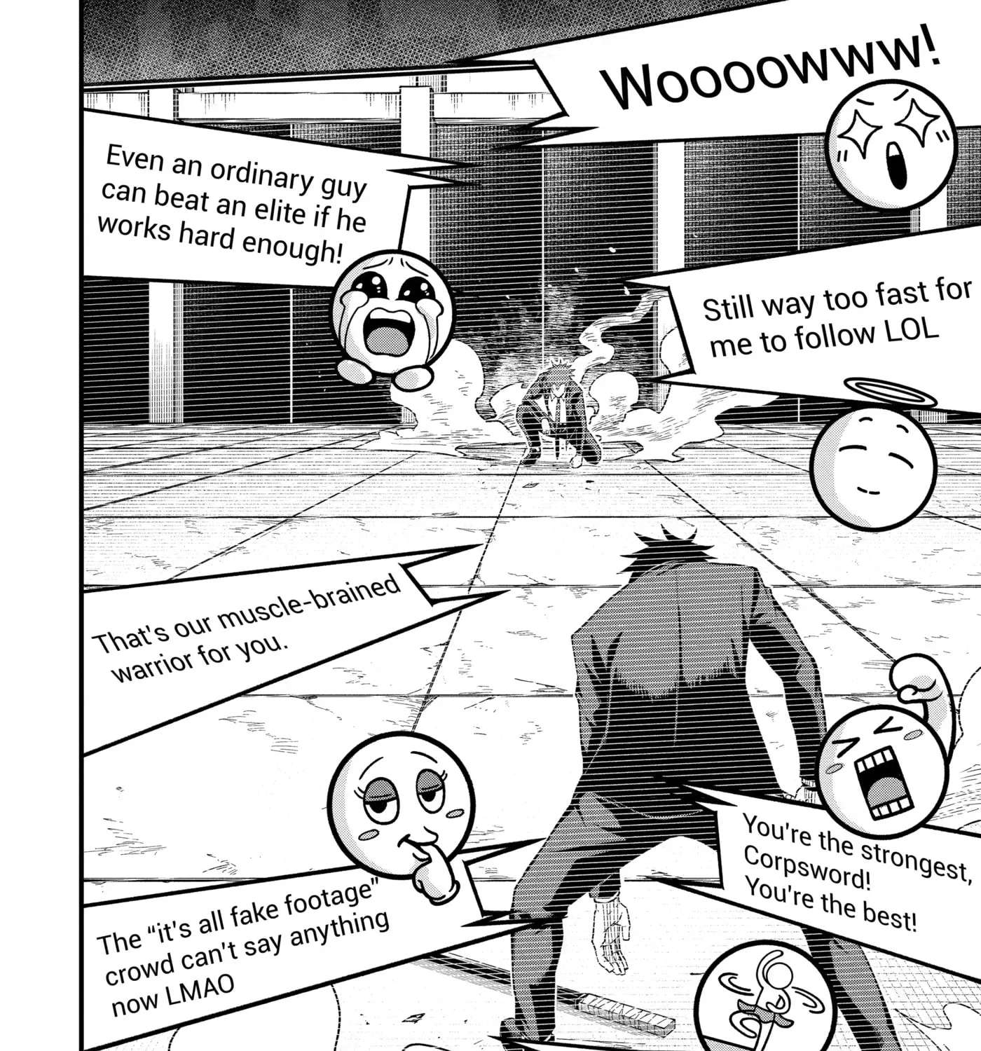 Shachiku Kensei, Haishinsha ni Naru: Black Guild Kaishain, Ukkari Kaisha-you Kaisen de S-kyuu Monster o Aite ni Musou Suru Tokoro o Zenkoku Haishin Shiteshimau Chapter 17 - page 73