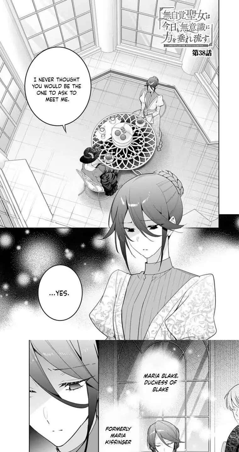 Mujikaku Seijo wa Kyou mo Muishiki ni Chikara wo Tarenagasu - Koushaku-ke no Ochikobore Reijou, Totsugisaki de Shiwase wo Tsukami Toru Chapter 38 - page 2