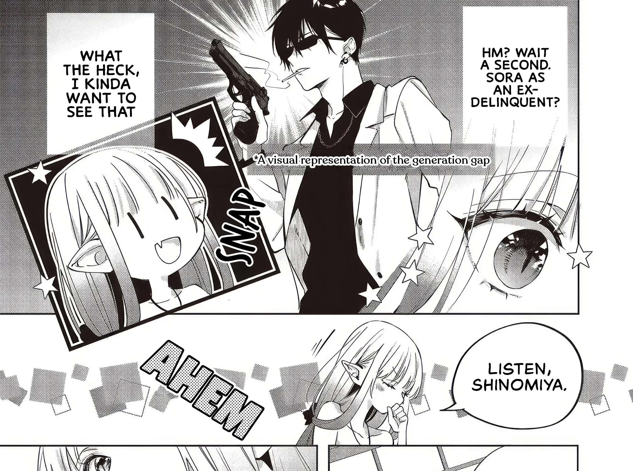 Akinai Ningyo to Soukuu no Hatsukoi Chapter 7.4 - page 9