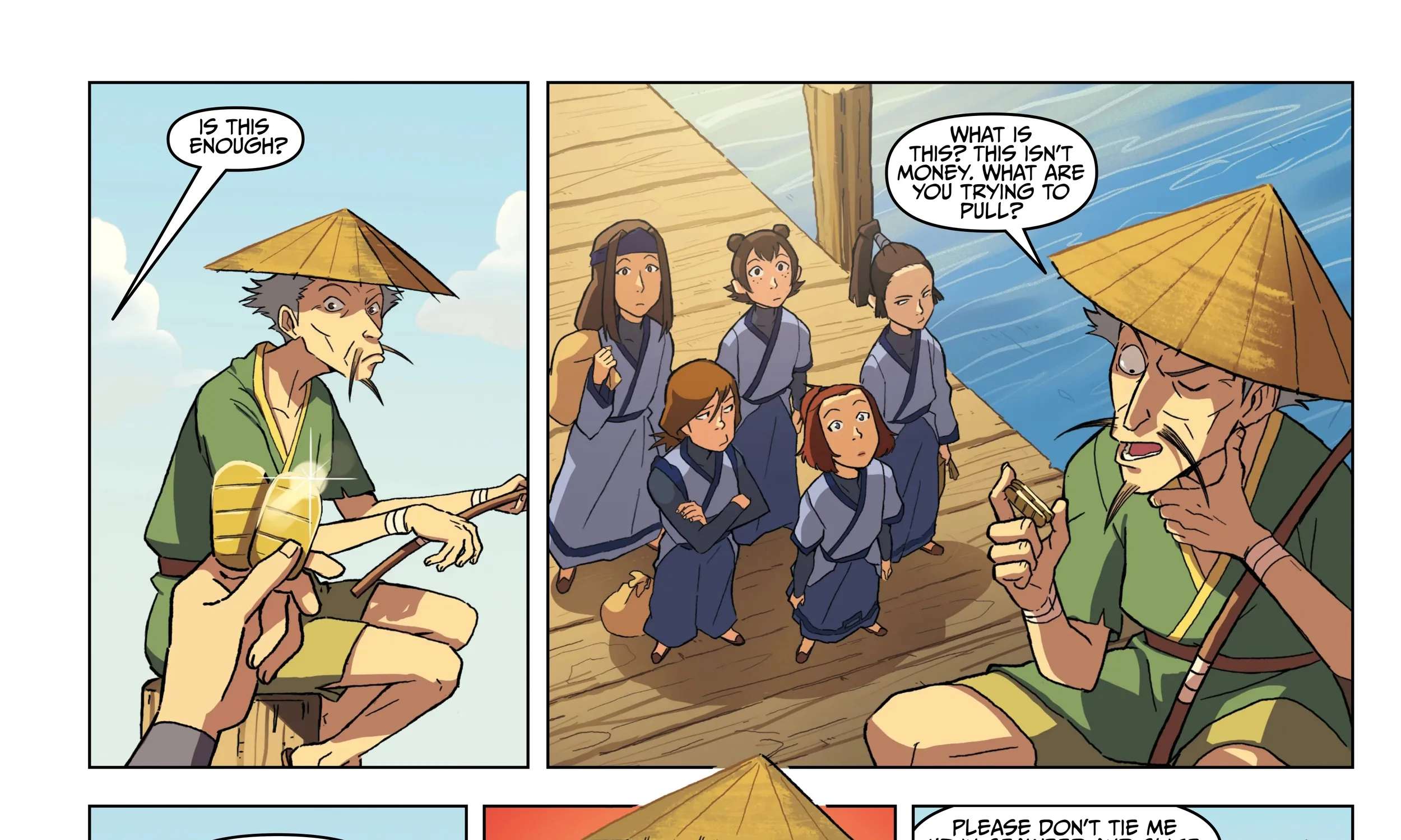 Avatar: The Last Airbender – The Kyoshi Warriors Chapter 1 - page 10