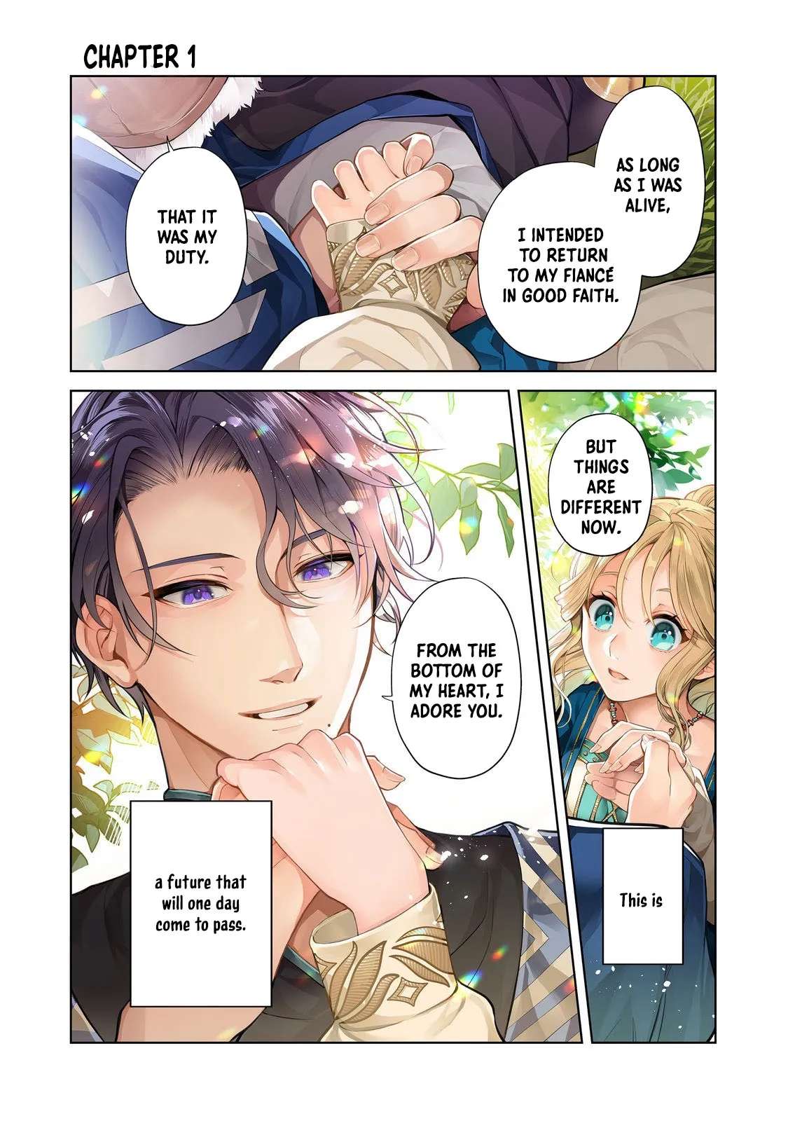 The Cursed Princess Wants to Study Magical Plants Chapter 1 - page 2