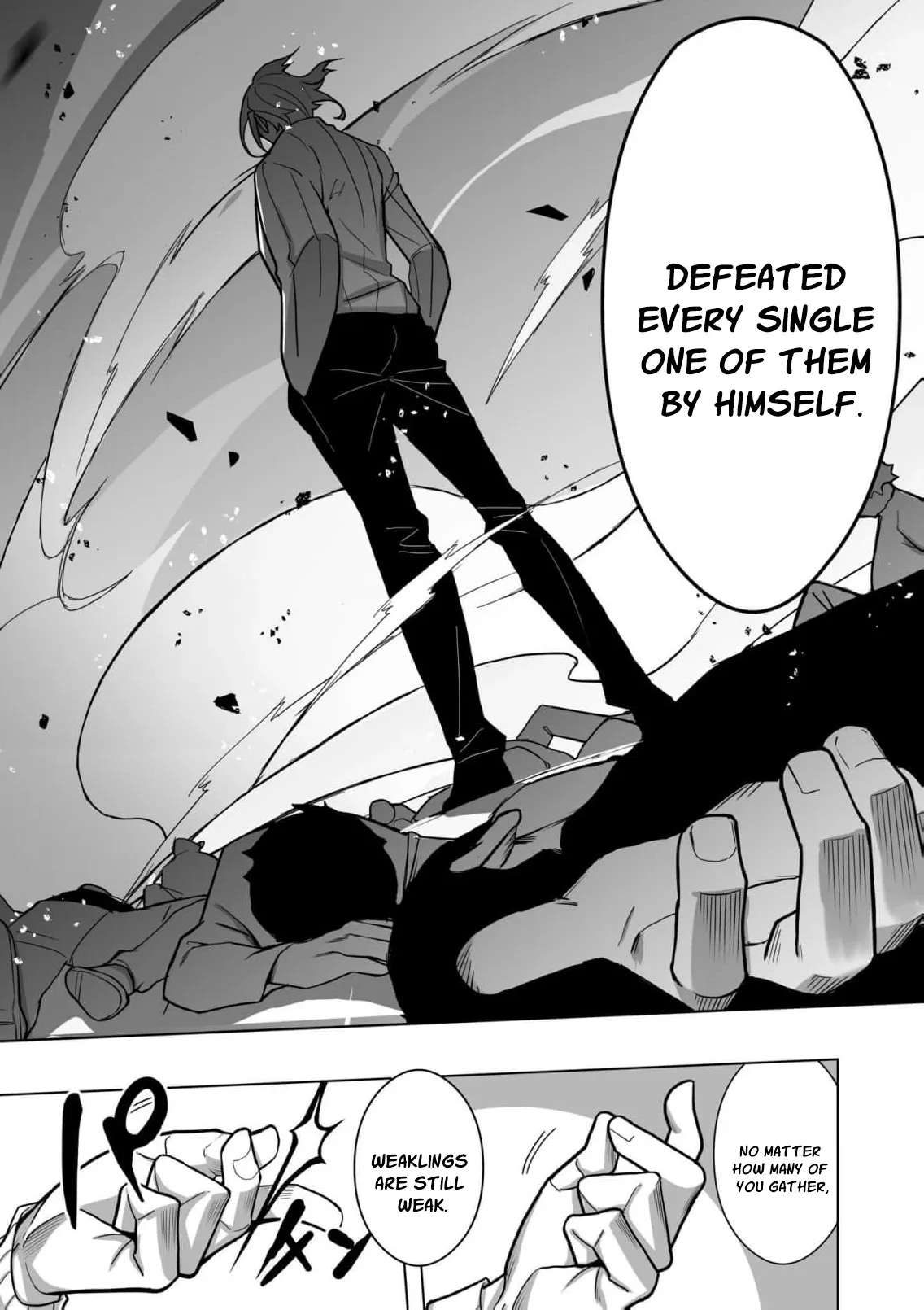 The Shadow Hero, an Old Man: In a World Where Superpowers Are Everything, a Powerless Old Man Is Doted On by His Beloved Disciple and Becomes a Hero from the Shadows Chapter 2 - page 30