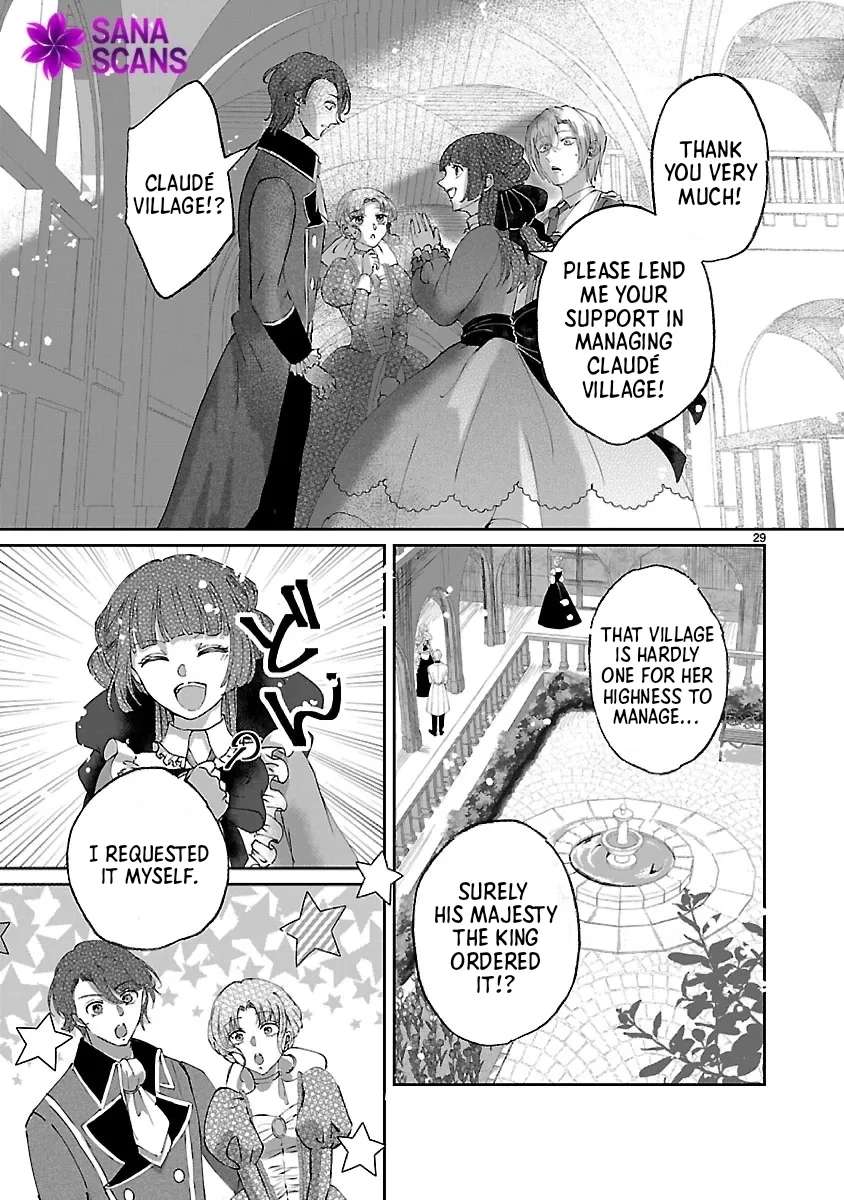 Ohitoyoshi Akuyaku Reijou no Fukushuu Keikaku ~Shi ni Modori Reijou wa Ne ga Zennin na Sei de Kizuku to Mikata ga Fuete Ikimasu~ Chapter 5 - page 29