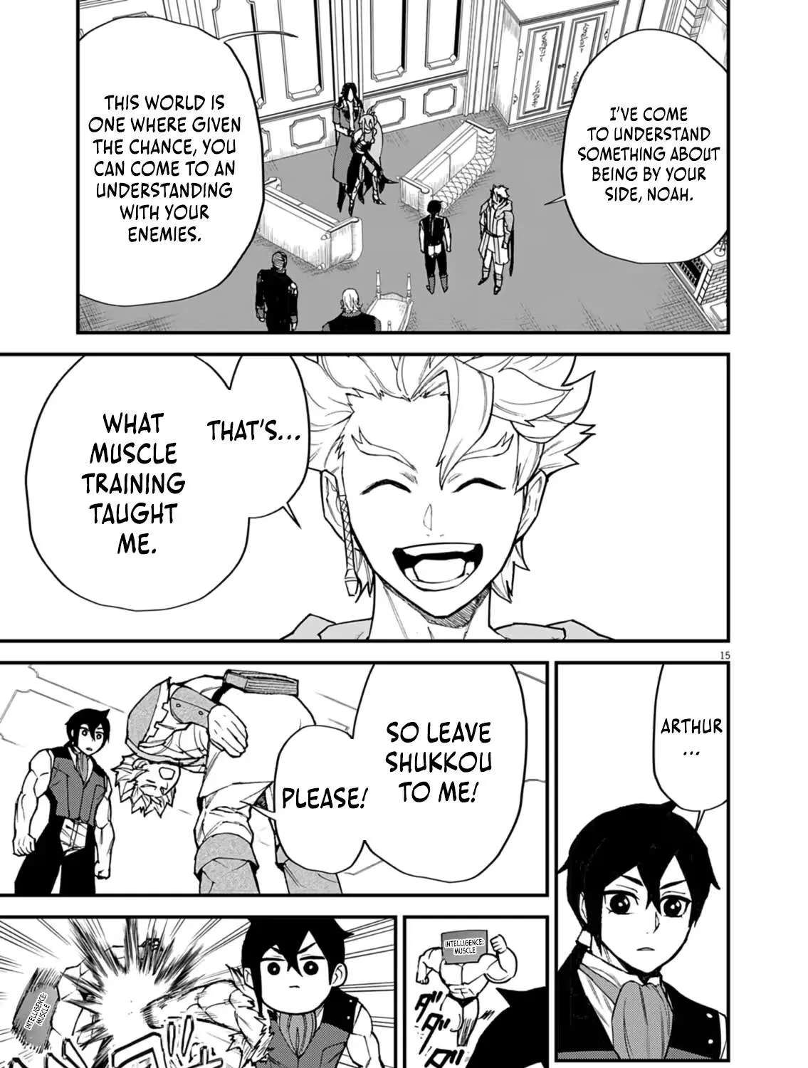 I Was Reincarnated as an Evil Noble in a Game and Became Unparalleled With My Overpowered Muscles Chapter 47 - page 15