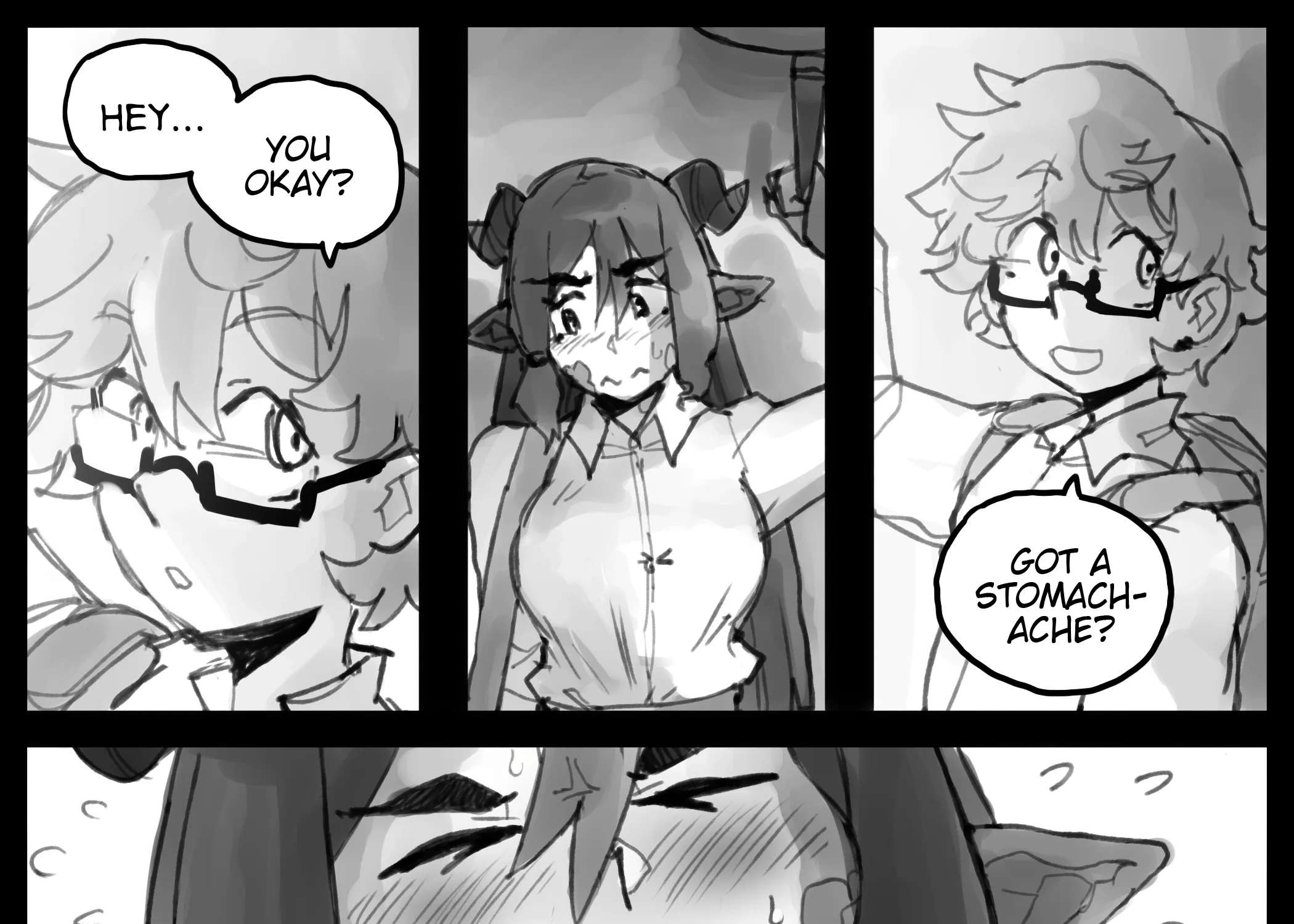 My Childhood Friend Is A Dragon Who's Embarrassed About the Size Of Her Tail Chapter 12 - page 5