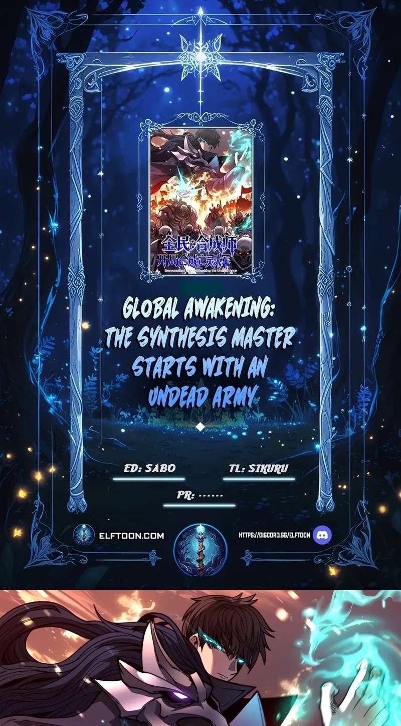 Global Awakening: The Synthesis Master Starts with an Undead Army Chapter 7 - page 1