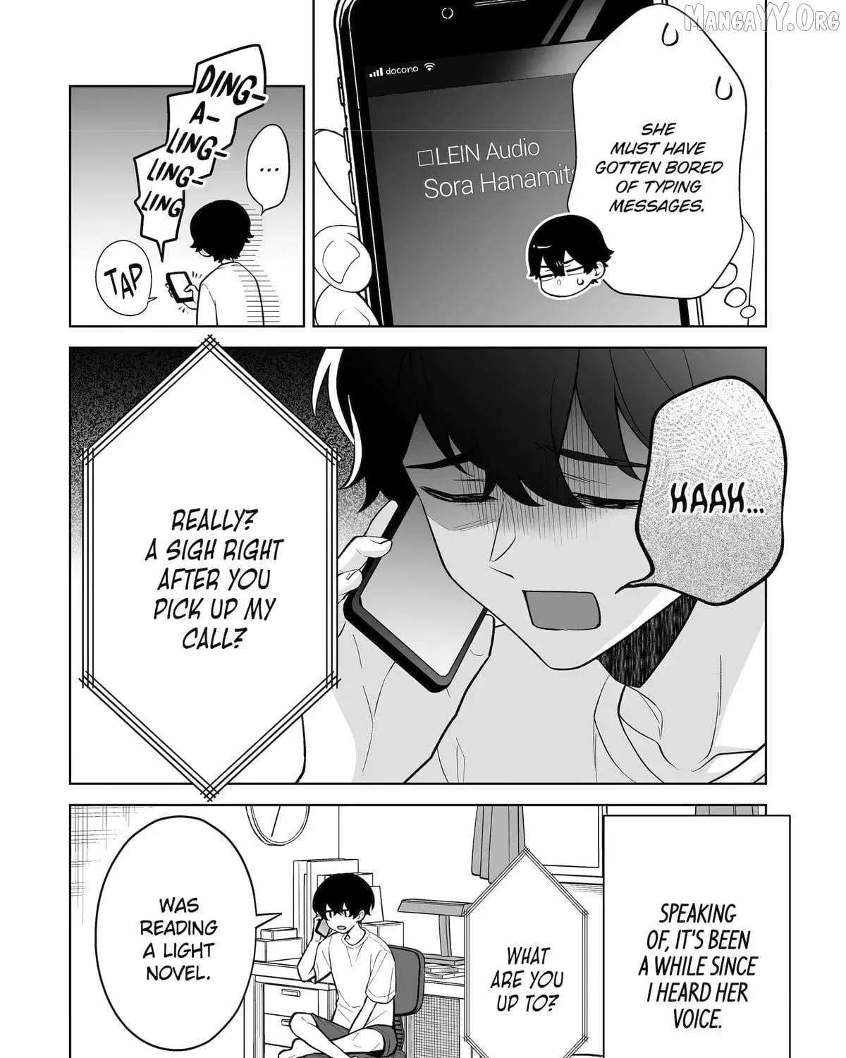 Please Leave Me Alone (For Some Reason, She Wants To Change A Lone Wolf's Helpless High School Life.) Chapter 34 - page 35