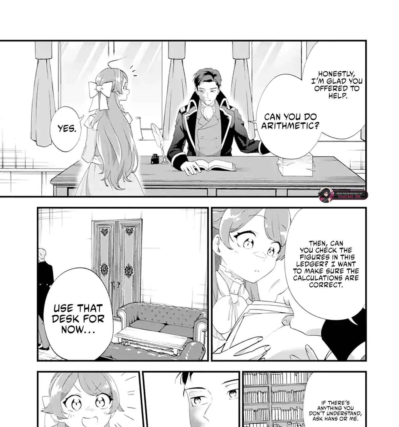 The Poor Noble Lady Wants to Marry the Cursed Earl Chapter 7.2 - page 8