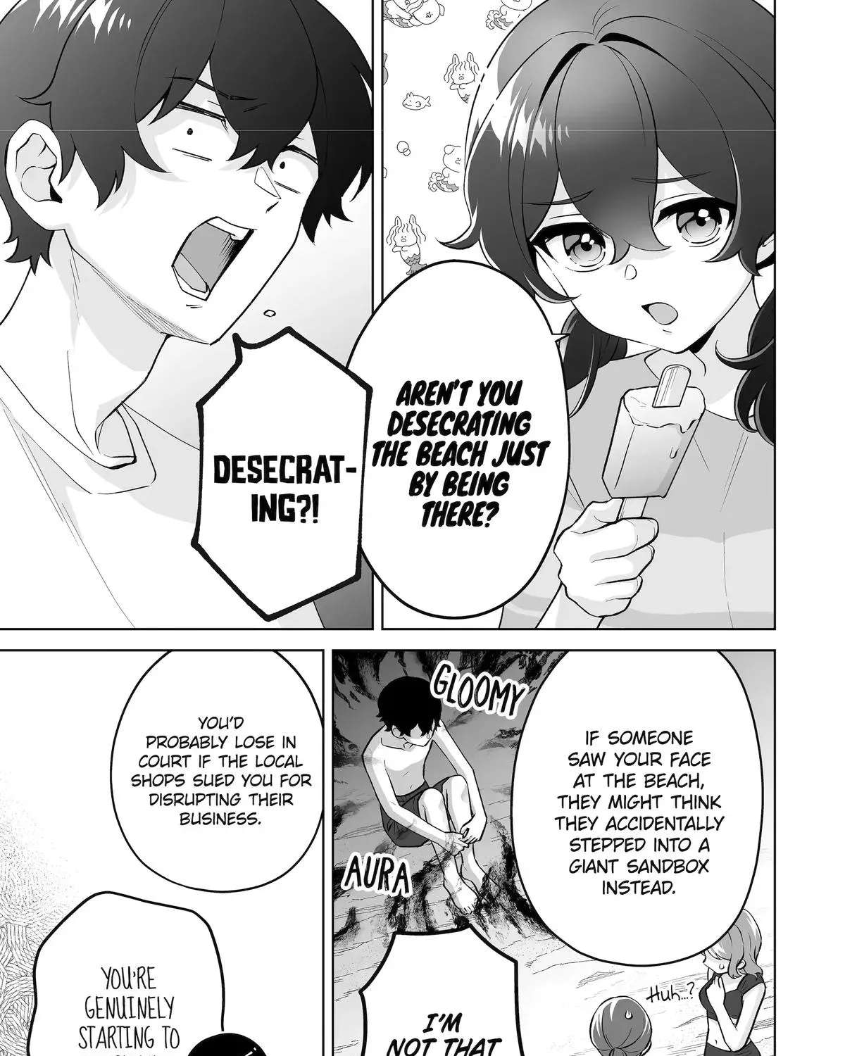 Please Leave Me Alone (For Some Reason, She Wants To Change A Lone Wolf's Helpless High School Life.) Chapter 35 - page 17