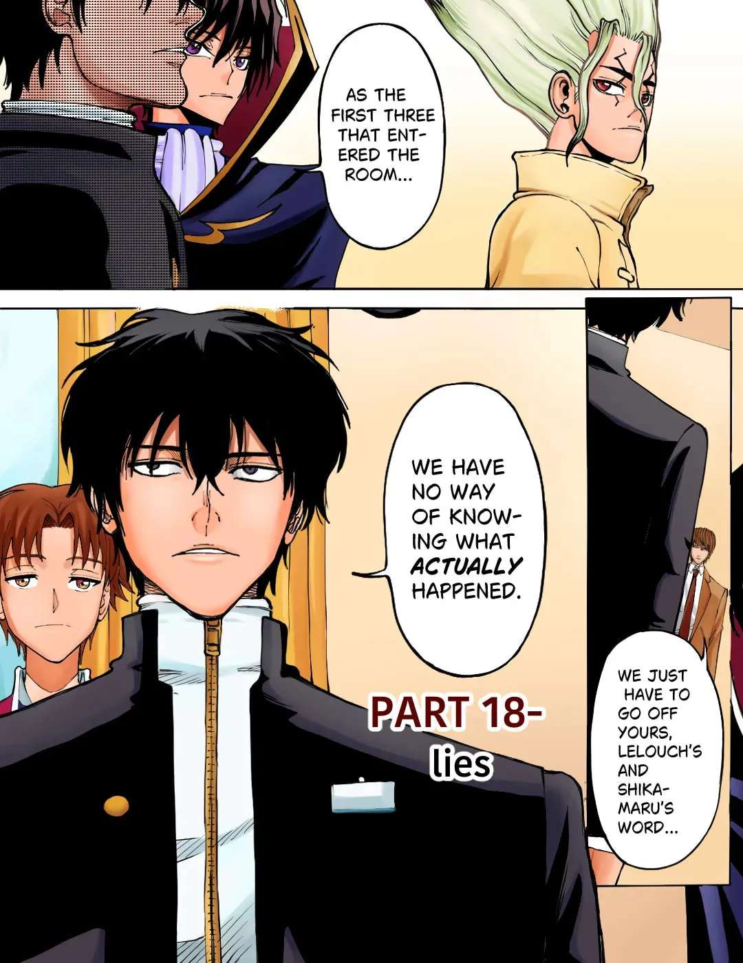 Anime Geniuses' Crossover Chapter 18 - page 1
