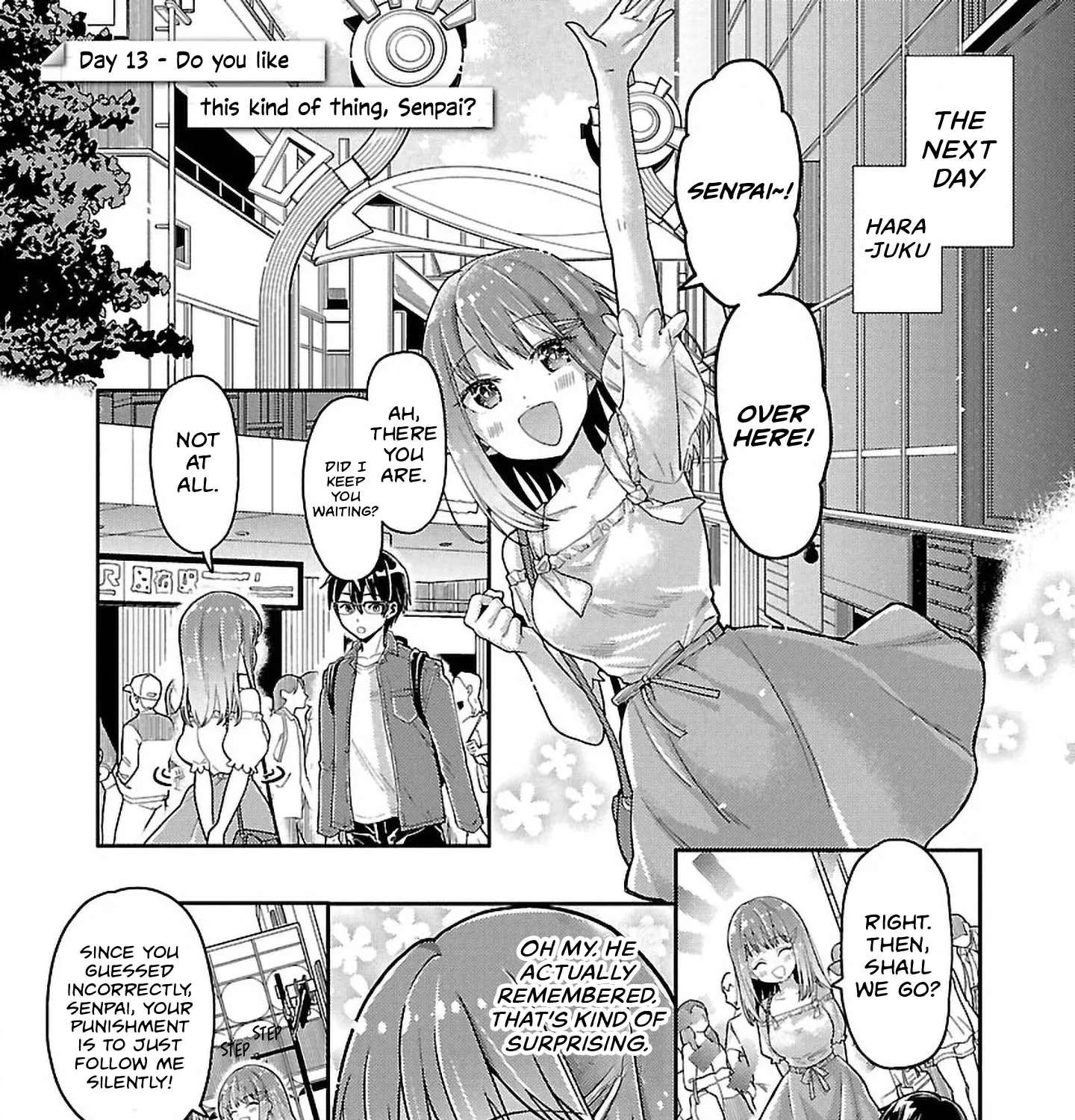 100 Things I Didn't Know About My Senpai Chapter 13 - page 1