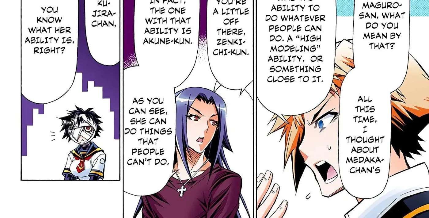 Medaka Box (Official Colored) Chapter 54 - page 24