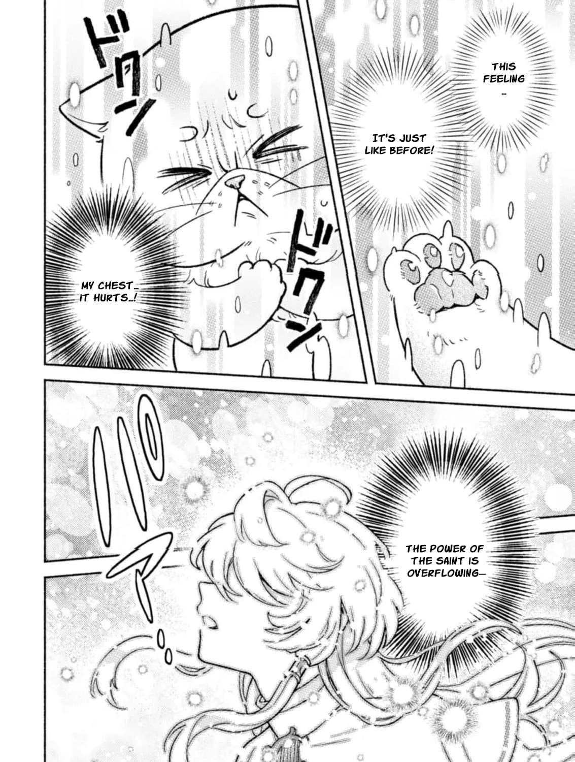 Nekura Kishi ni Yoru Dekiai Mankitsu-chuu nu Busa Neko, Jitsu wa Seijo desu! Chapter 6 - page 28