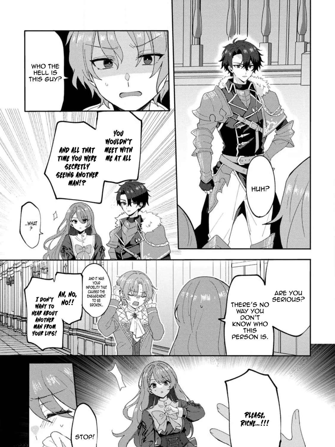 Well, you were the one who cheated. Chapter 1 - page 3
