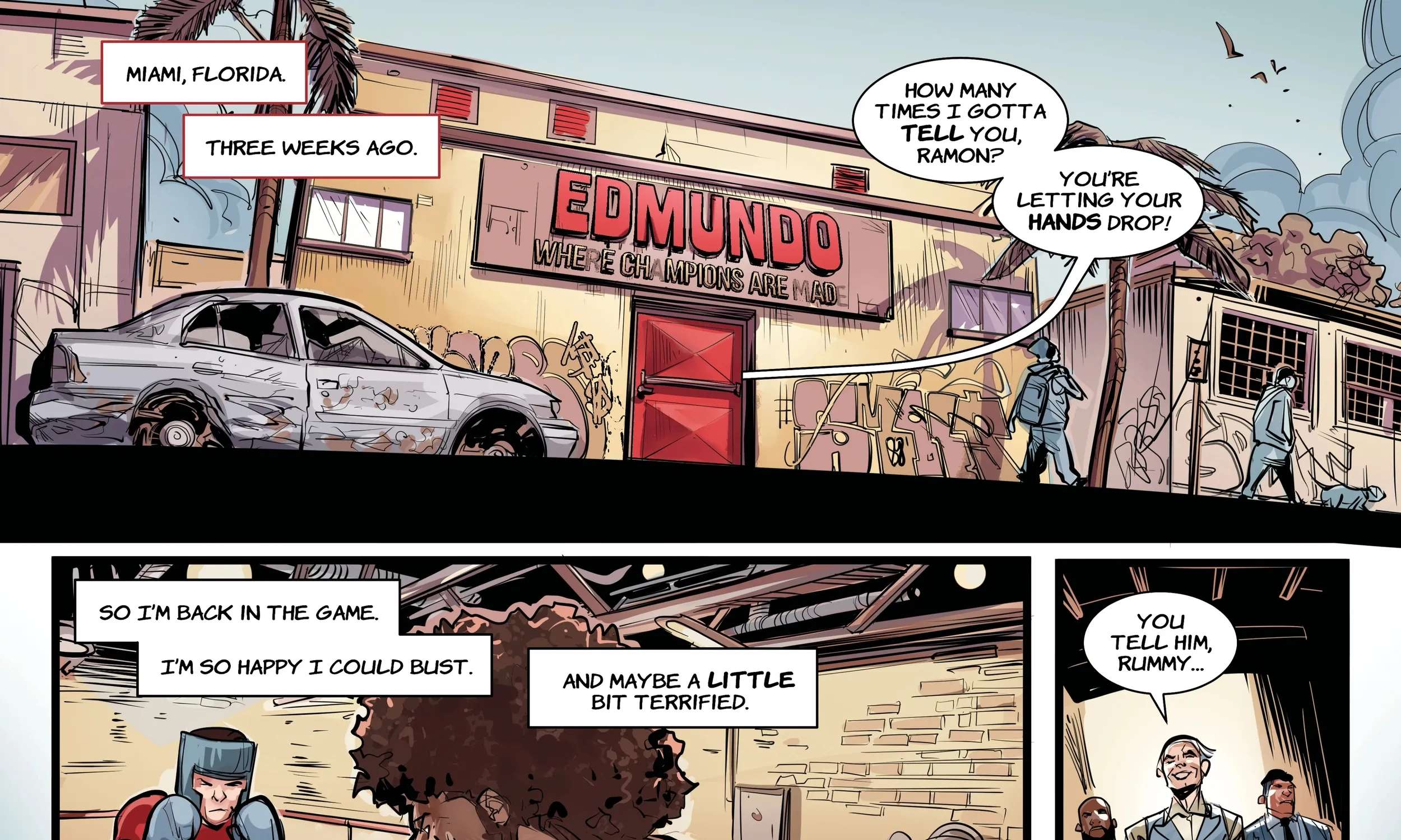The Ring: The Man Who Beat the Man Chapter 3 - page 25