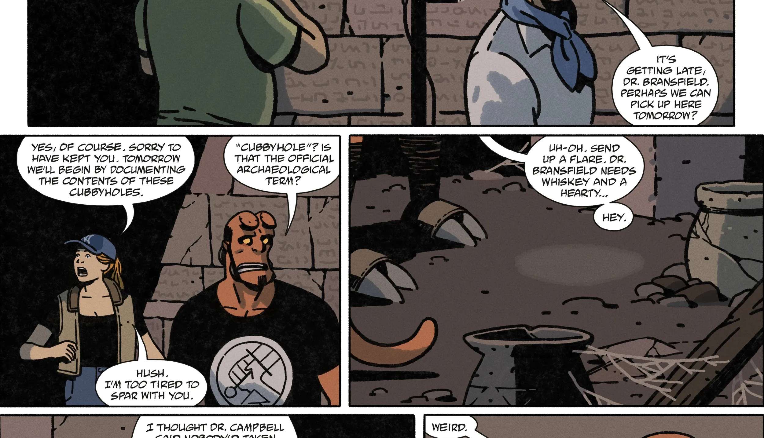 Hellboy in Love: Obsidian Chapter 1 - page 41
