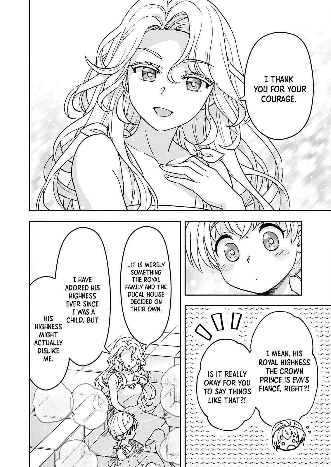 I Was Reincarnated as the Main Heroine, but I'll Physically Break the Gears of Fate Chapter 4 - page 8