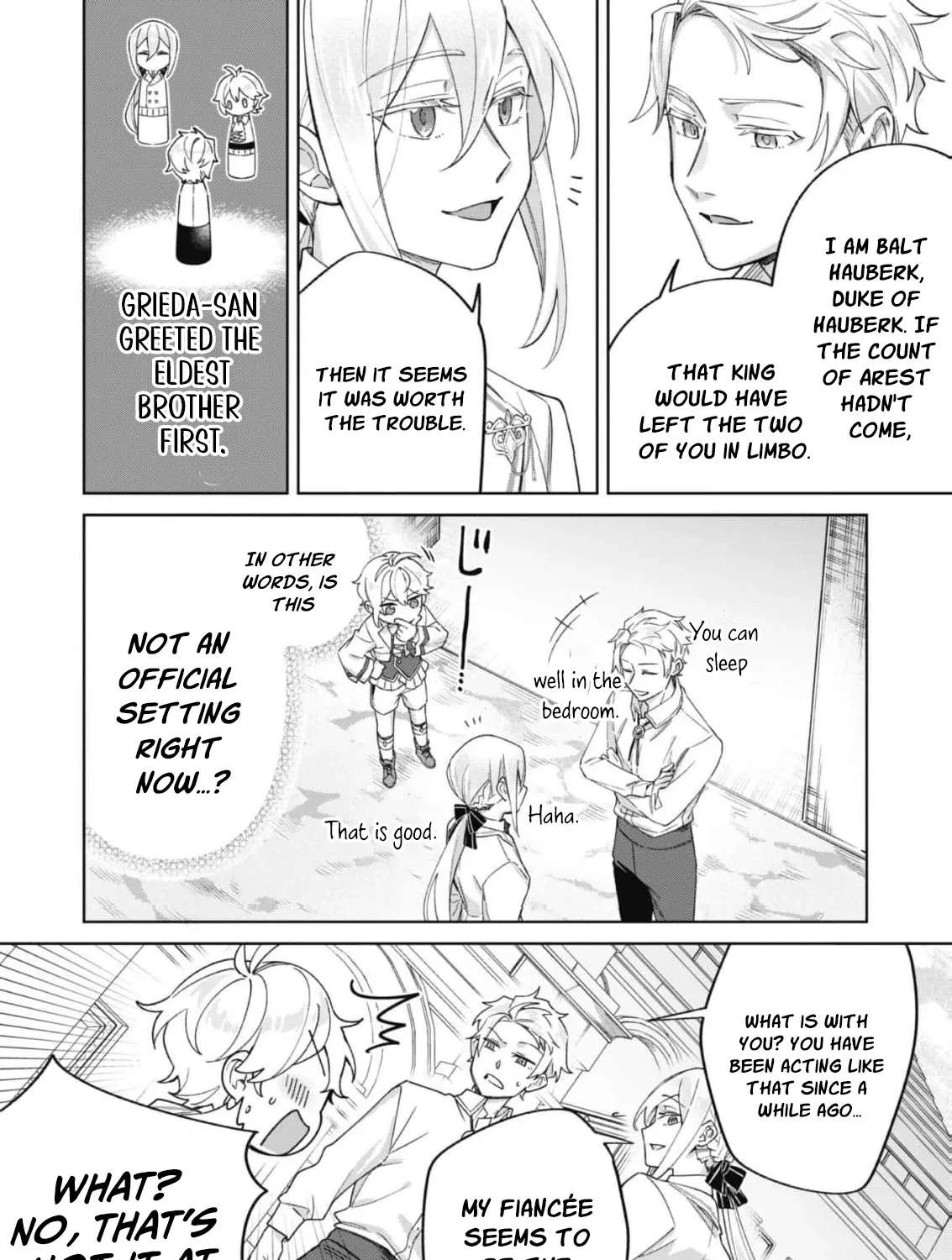 The Third Son of the Heiburg Family Is a Little Devil Shota Chapter 4 - page 36