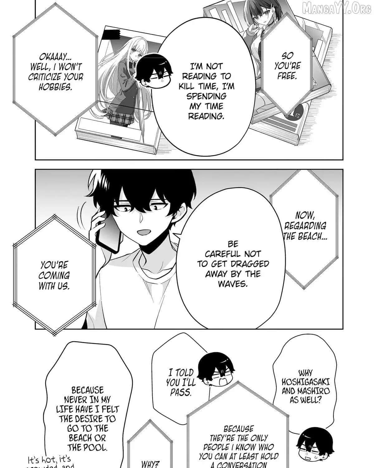 Please Leave Me Alone (For Some Reason, She Wants To Change A Lone Wolf's Helpless High School Life.) Chapter 34 - page 37