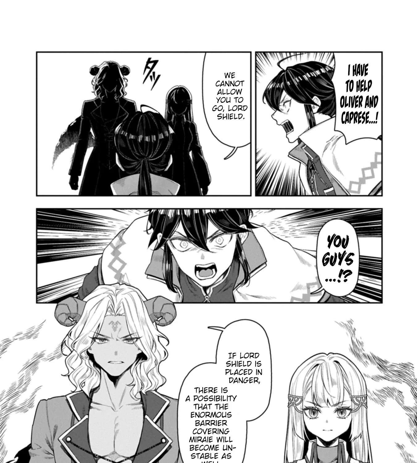 Kuni ni Saikyou no Barrier wo Hattara Heiwa ni Narisugite Tsuihou Saremashita. Sono Barrier, Eizoku Janai yo? Chapter 24 - page 60