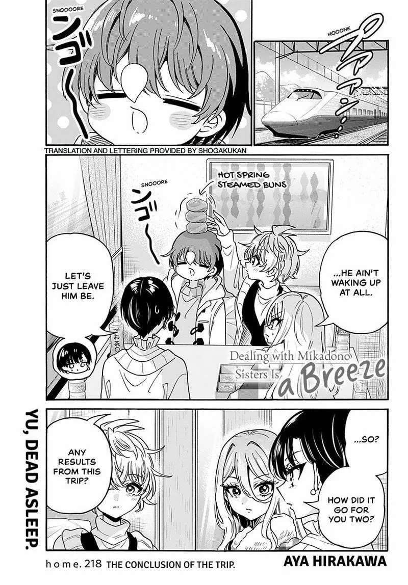 Dealing with Mikadono Sisters Is a Breeze Chapter 218 - page 2