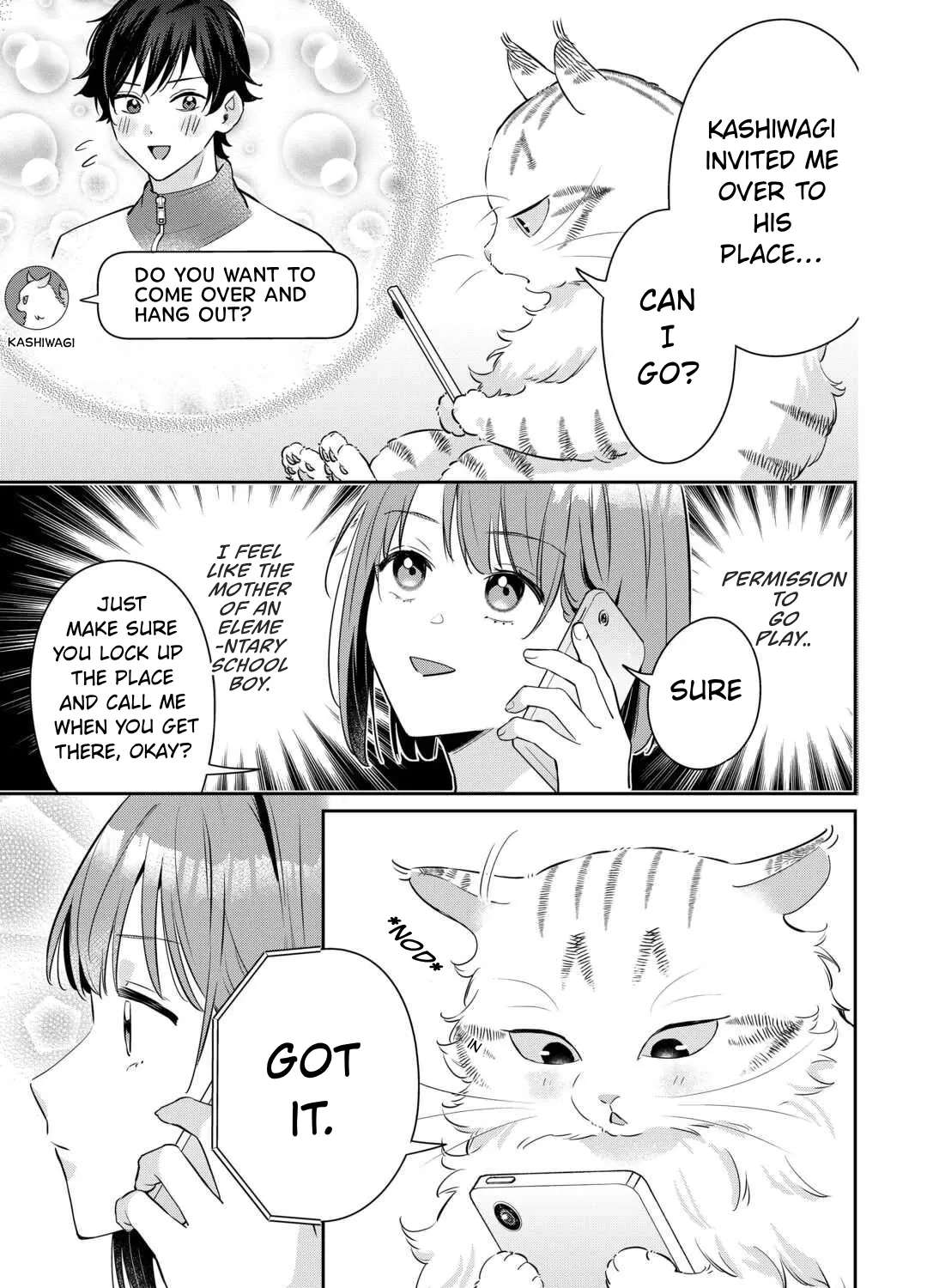 Is the Cat I Picked Up Really a Cat? Chapter 3.2 - page 8
