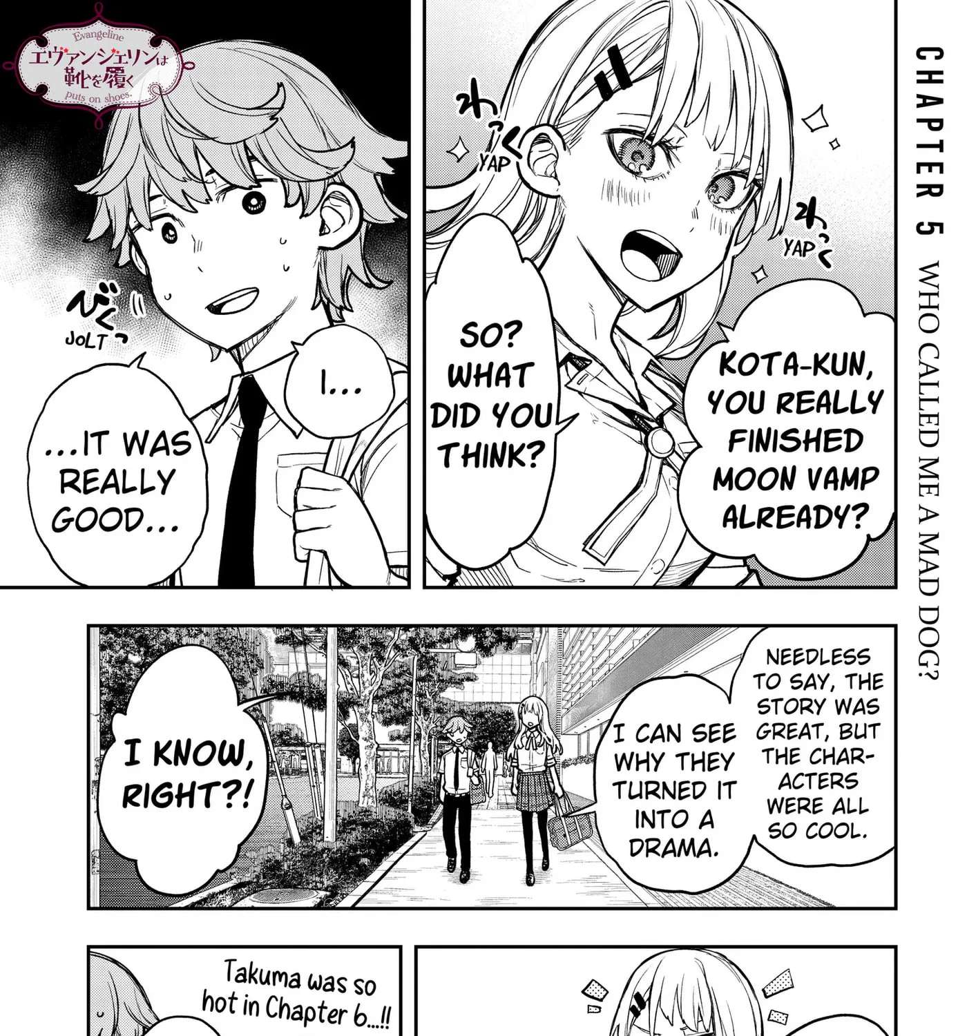 Evangeline Puts on Shoes Chapter 5 - page 1