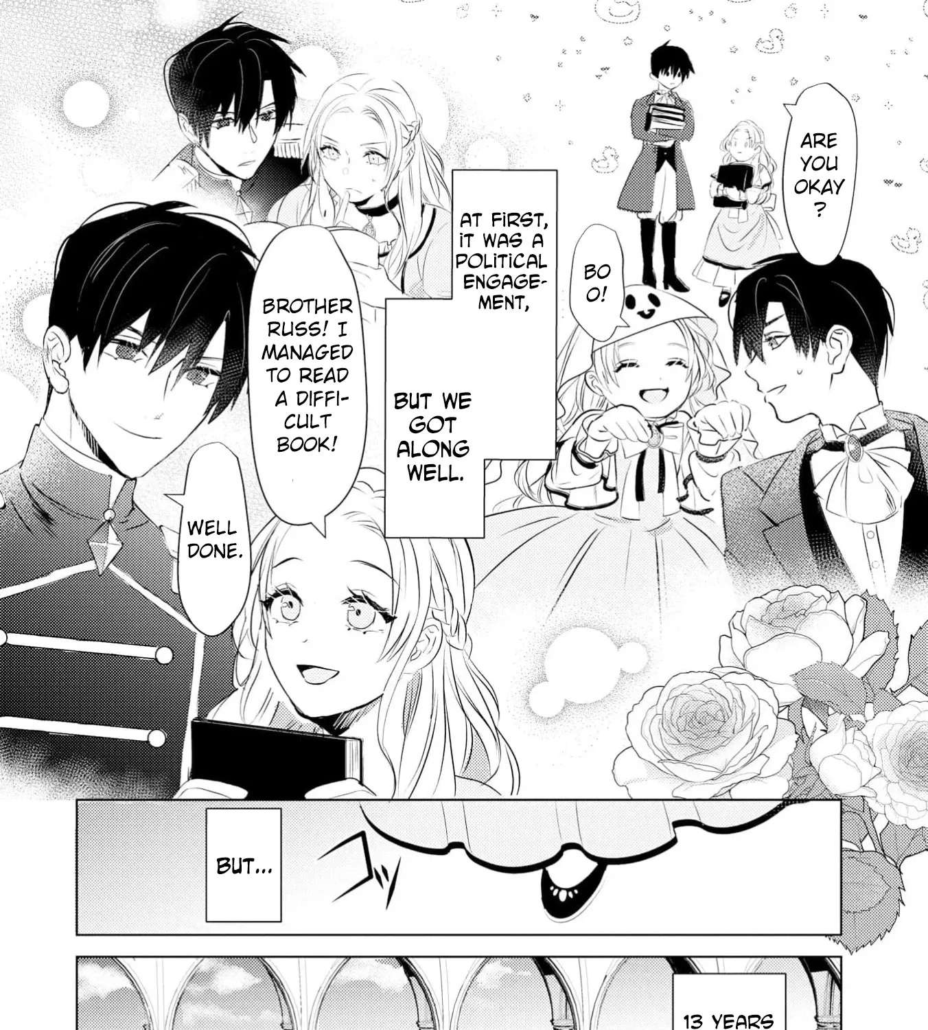 Konyaku 13-nenme desu ga, Imadani Aisareteimasen: Aisaretai Oujo to Aisanai you ni Hisshi na Jiki Koushaku Chapter 1 - page 18