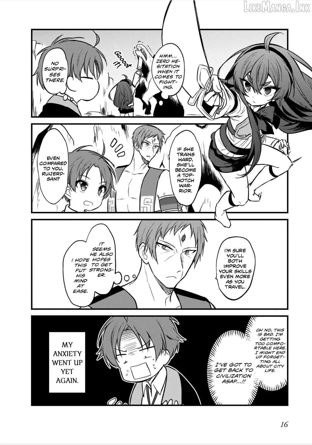 Mushoku Tensei: Even If It's A 4-Koma, I'll Get Serious Chapter 16 - page 18