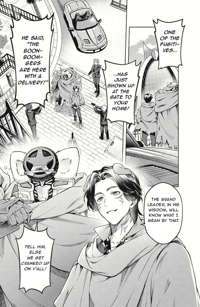 Bakuage Sentai Boonboomger: bonus lap—Return of the Young Master Chapter 2 - page 7