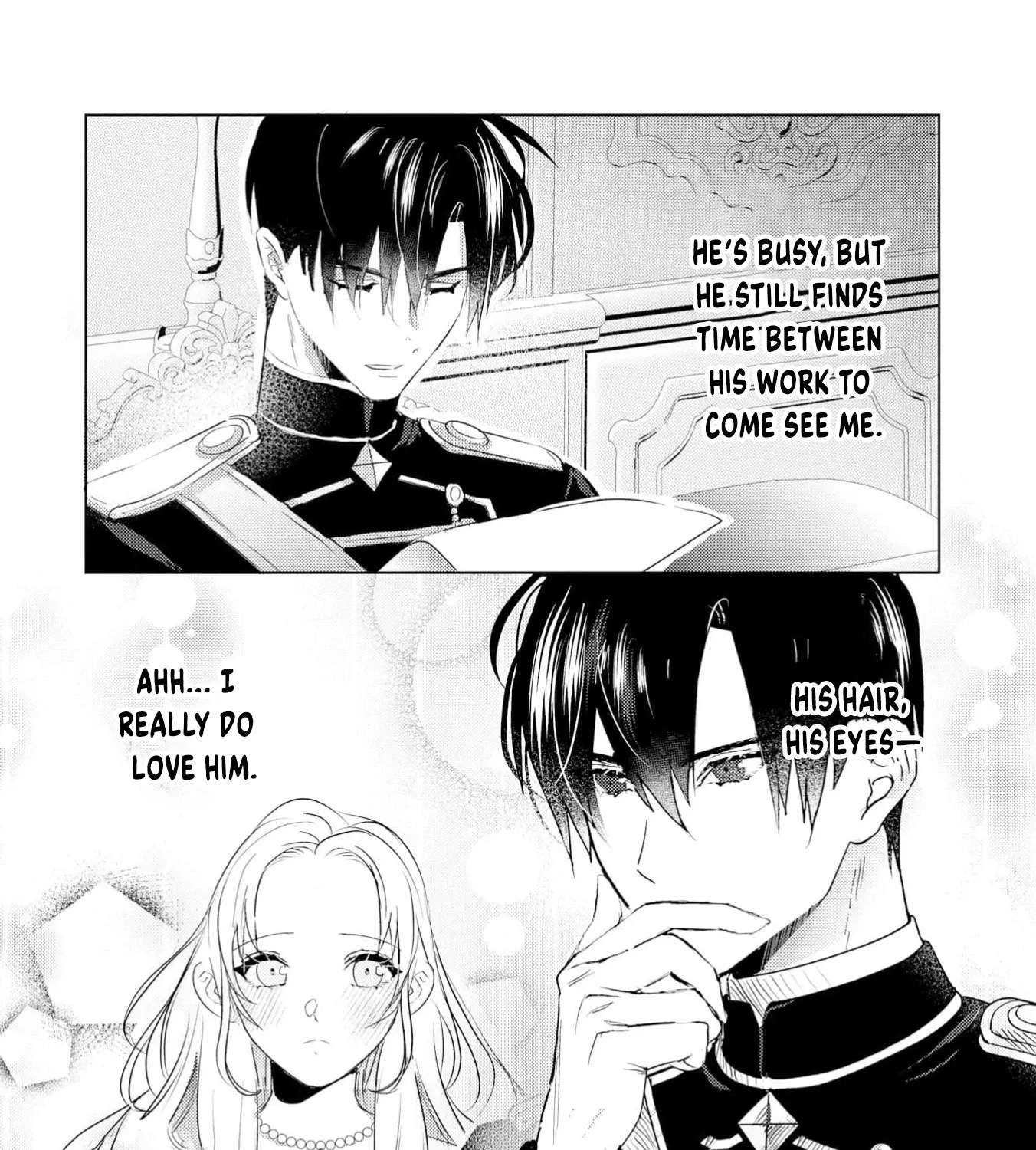 Konyaku 13-nenme desu ga, Imadani Aisareteimasen: Aisaretai Oujo to Aisanai you ni Hisshi na Jiki Koushaku Chapter 1 - page 54