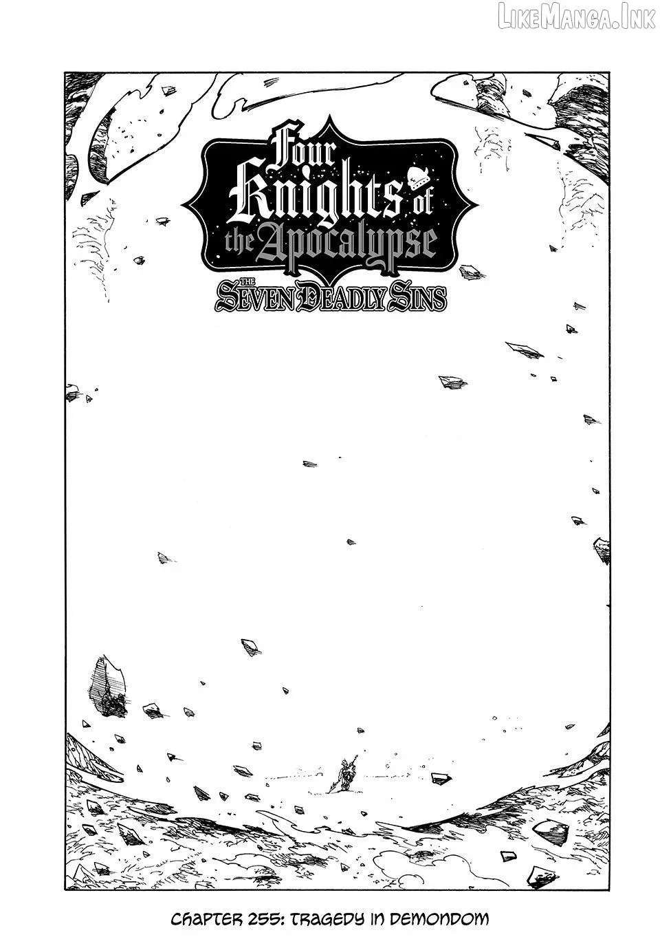 Mokushiroku no Yonkishi Chapter 255 - page 1