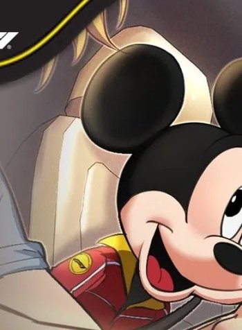 Mickey x F1 Racing to the Top