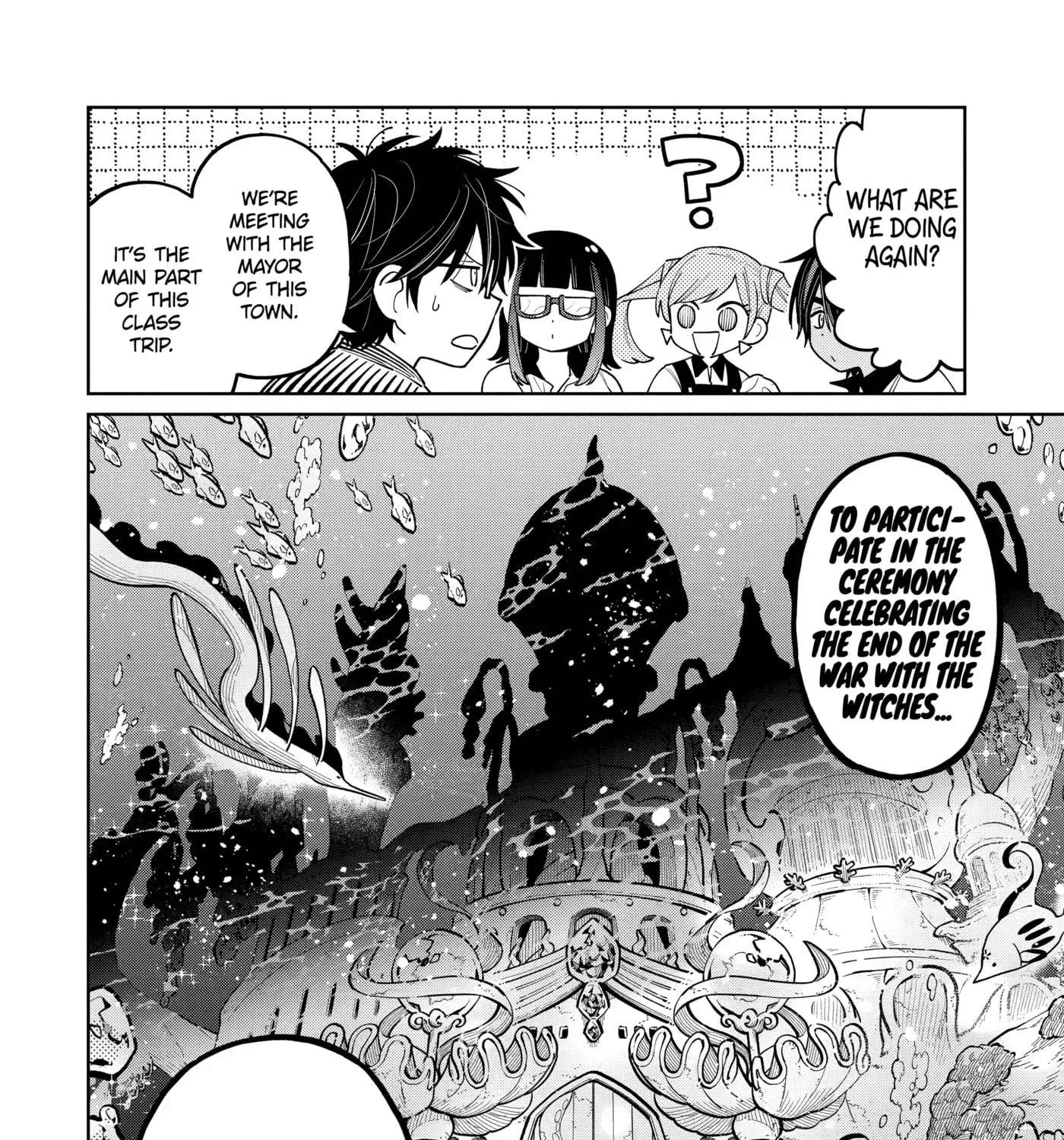 Sensei! Bokutachi ga Sekai o Horoboshimasu. Chapter 63 - page 52