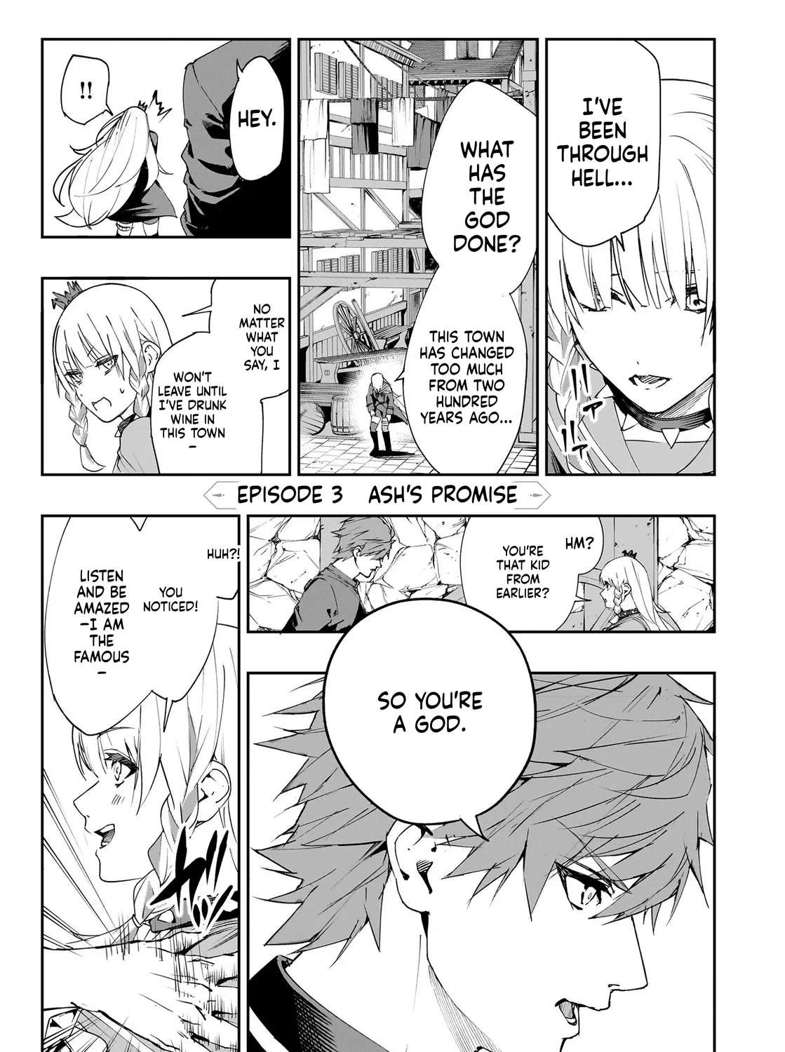 Boukyaku no Nia ~Sekai wo Tsukutta Kami nanoni Watashi dake Shinwa ni Natteinai~ Chapter 3 - page 2