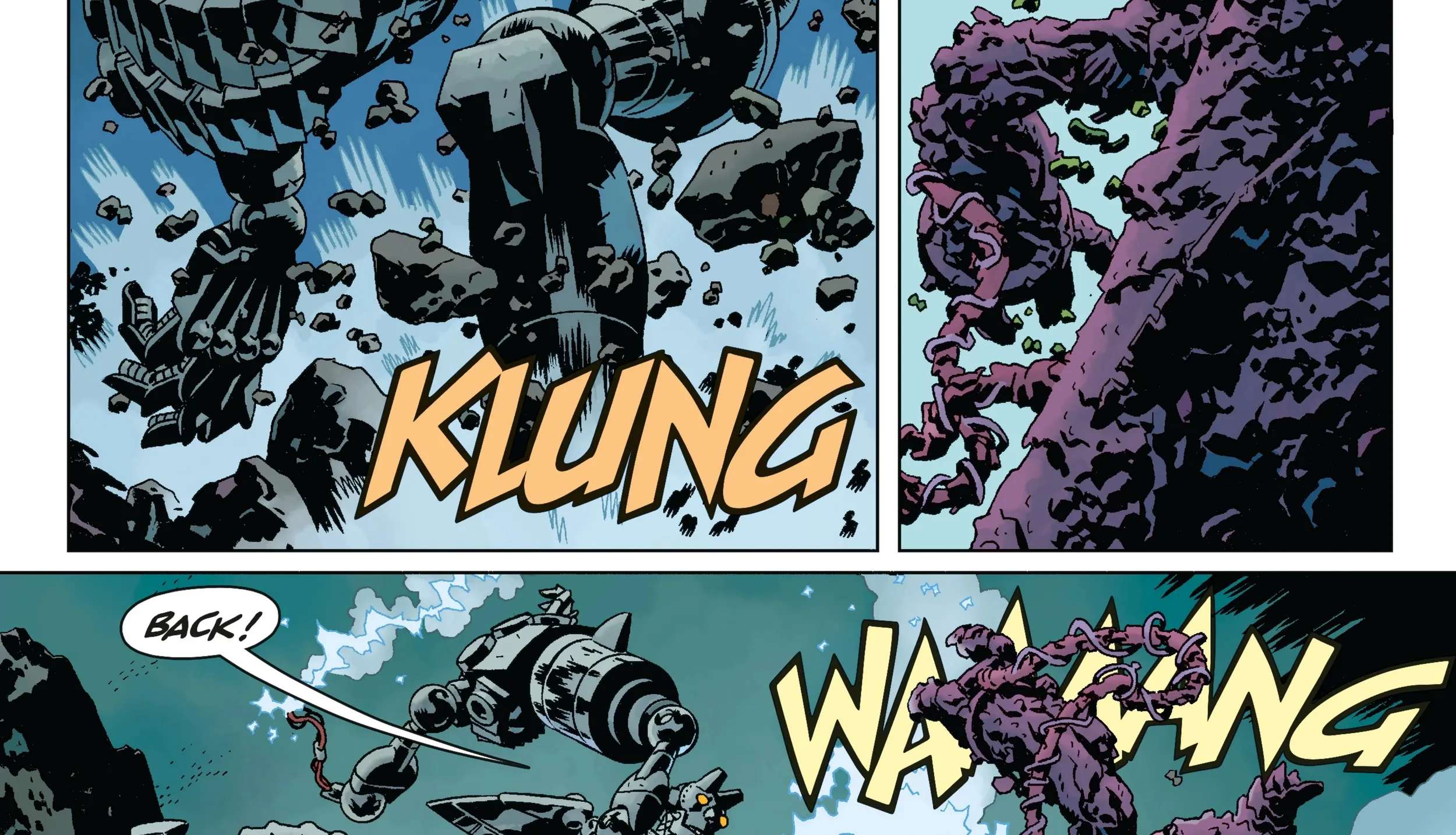 Giant Robot Hellboy Returns Chapter 1 - page 50