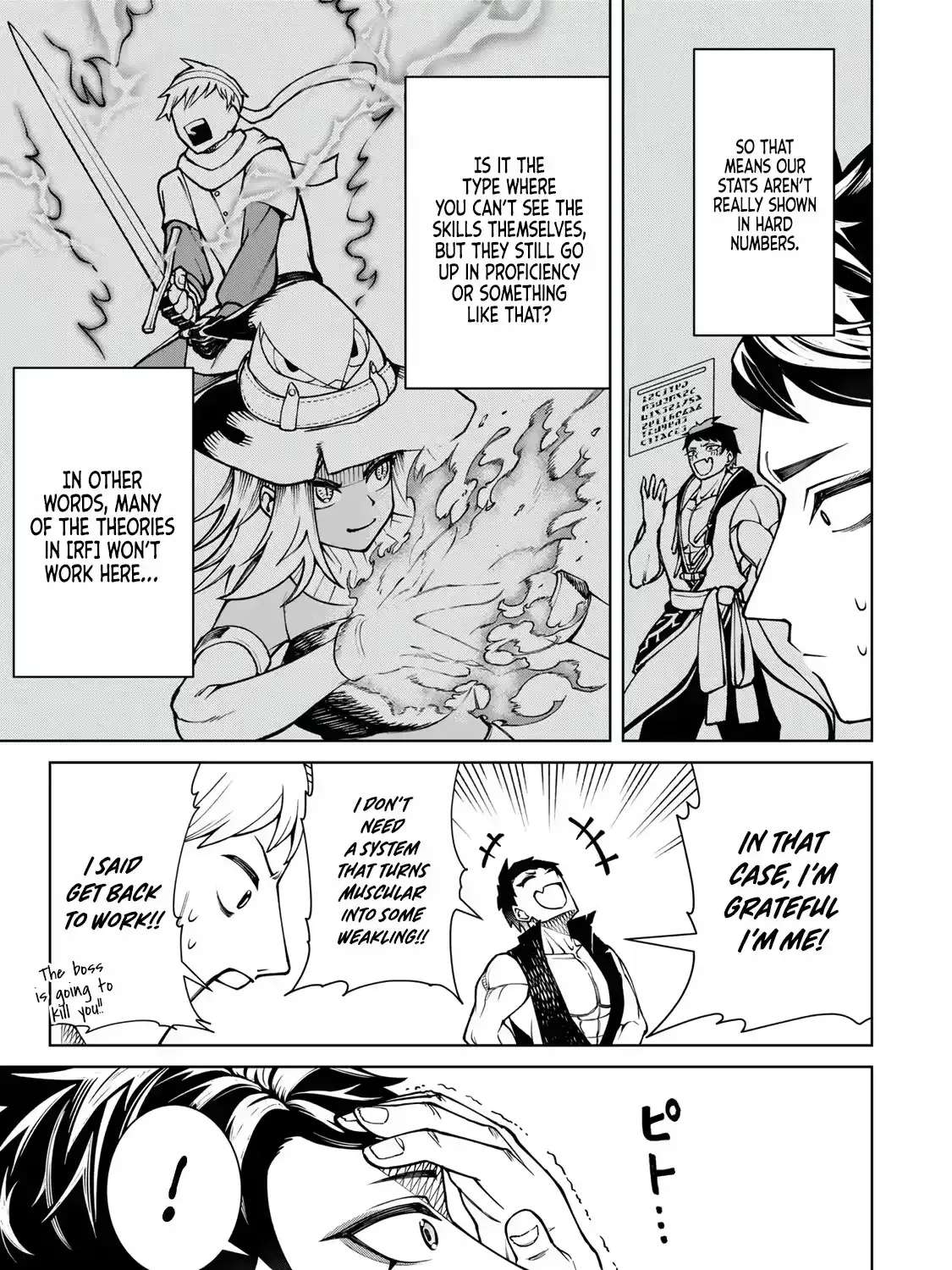 As the Game Progresses, I’m Reincarnated as a Muscle-Brained Character Who Becomes Less and Less Useful, but I Still Decide to Master Physics Chapter 1 - page 22