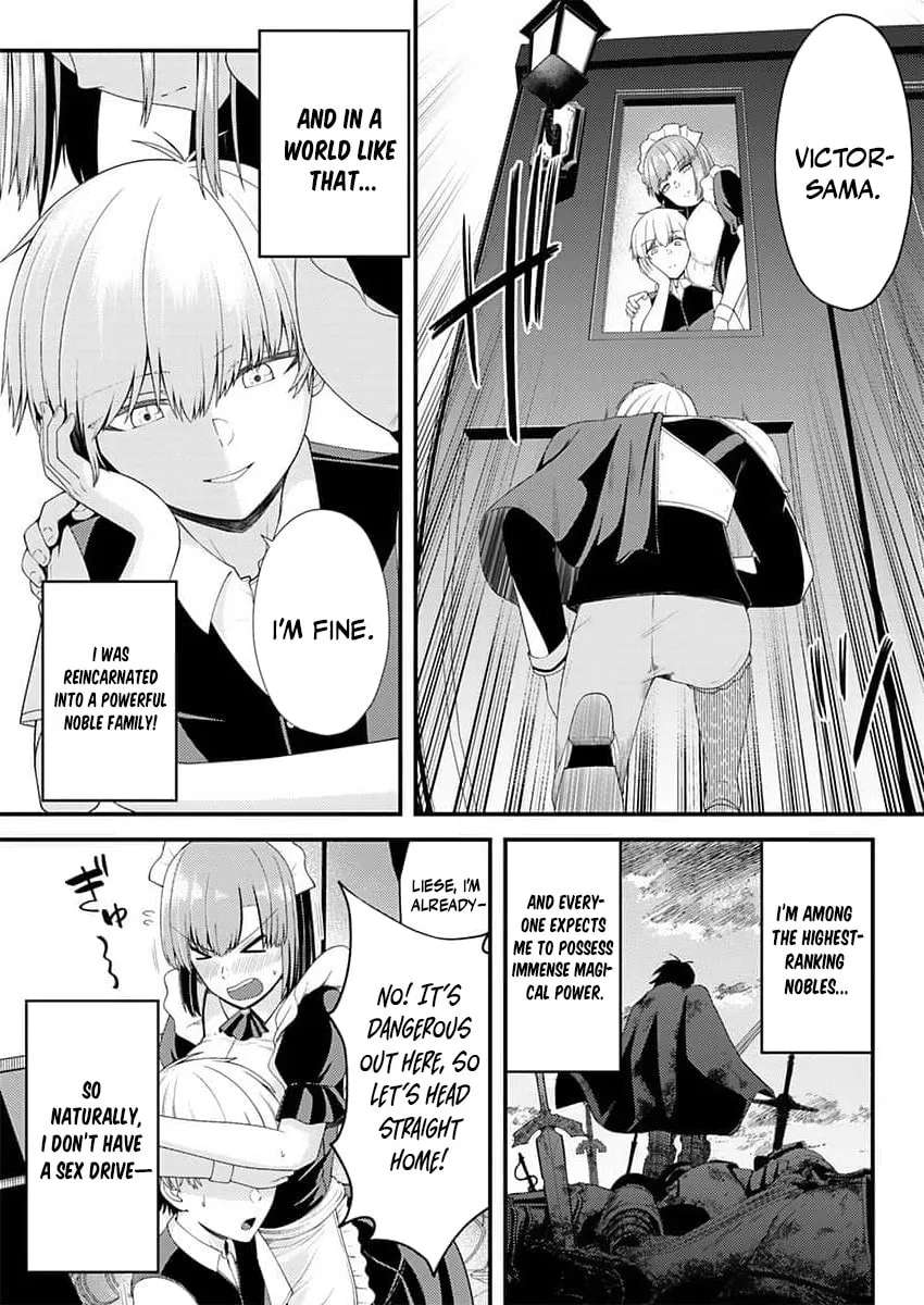 The Lustful Path to Supremacy: With Overwhelming Magic and Stamina, I'll Dominate 24 Hours a Day Chapter 1 - page 19