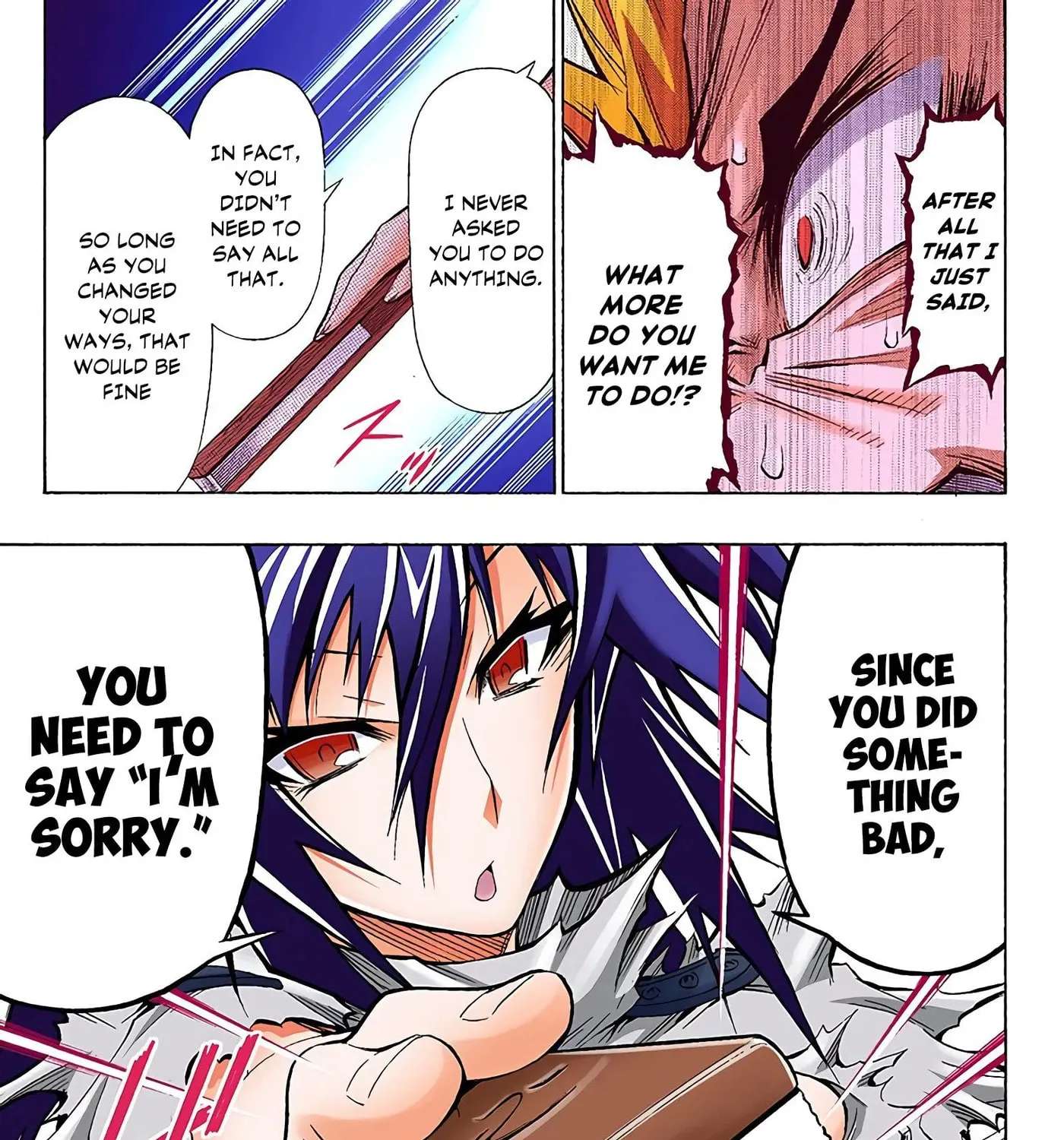 Medaka Box (Official Colored) Chapter 55 - page 13