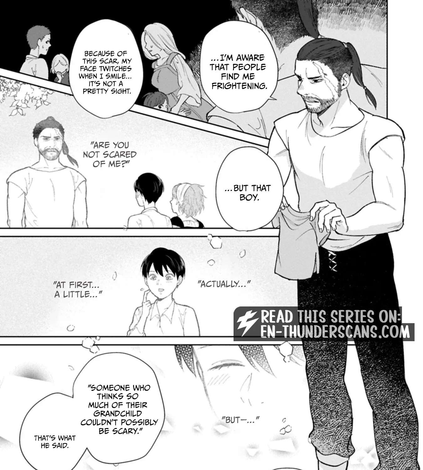 Ashita mo Ii Hi de Arimasu You ni.: Isekai de Atarashii Kazoku ga Dekimashita: San Kyoudai no Hokkori Gohan Nikki Chapter 5 - page 47
