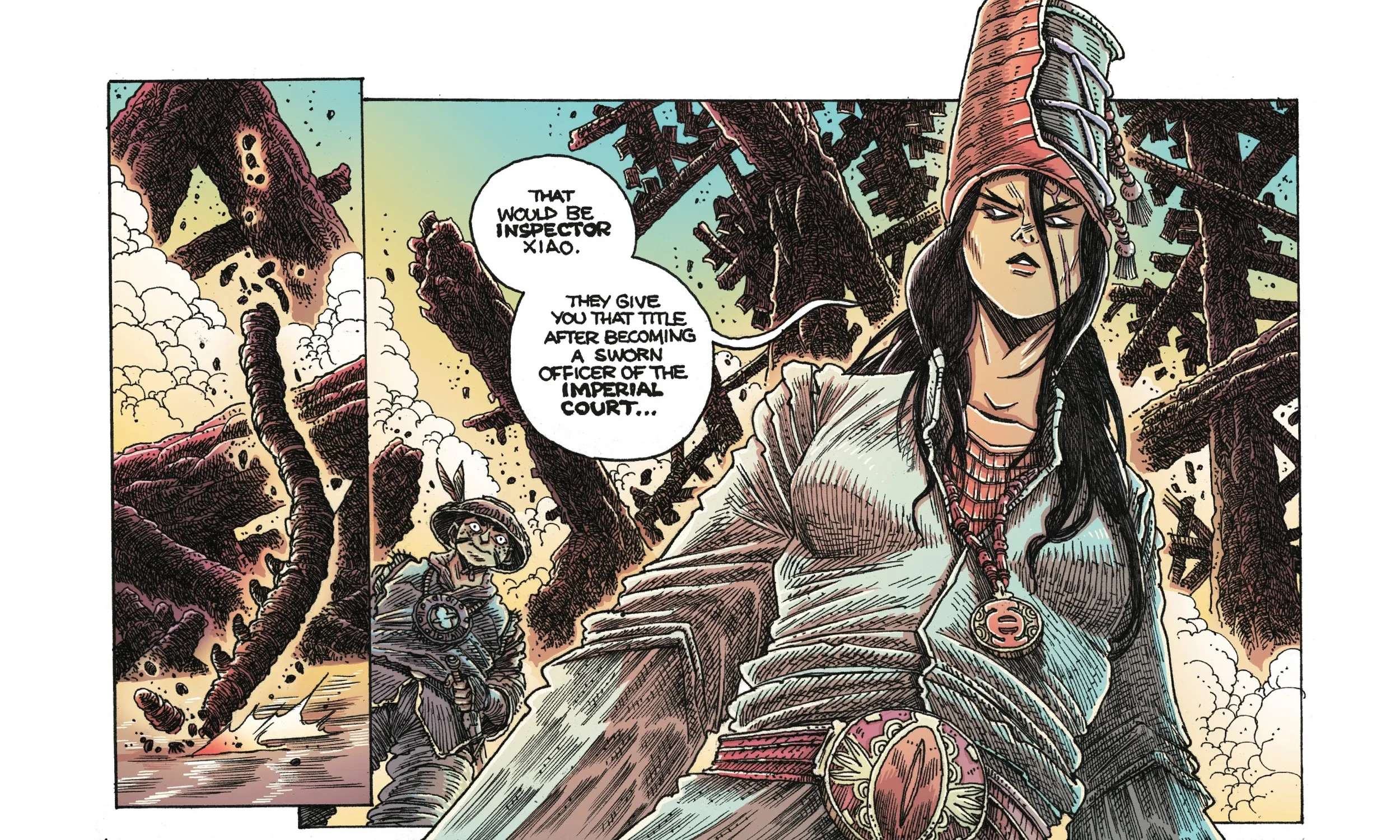 Orphan and the Five Beasts: Bath of Blood Chapter 1 - page 37