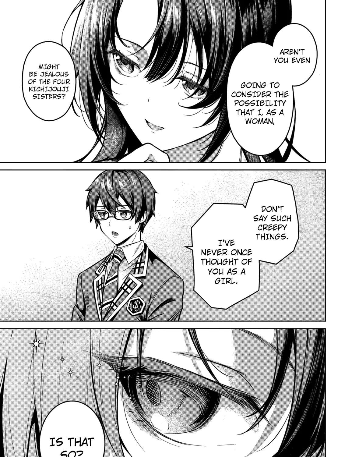 Tier 1 Shimai: Yuumei Yonshimai wa Boku nashi de wa Ikirarenai Chapter 2.1 - page 23