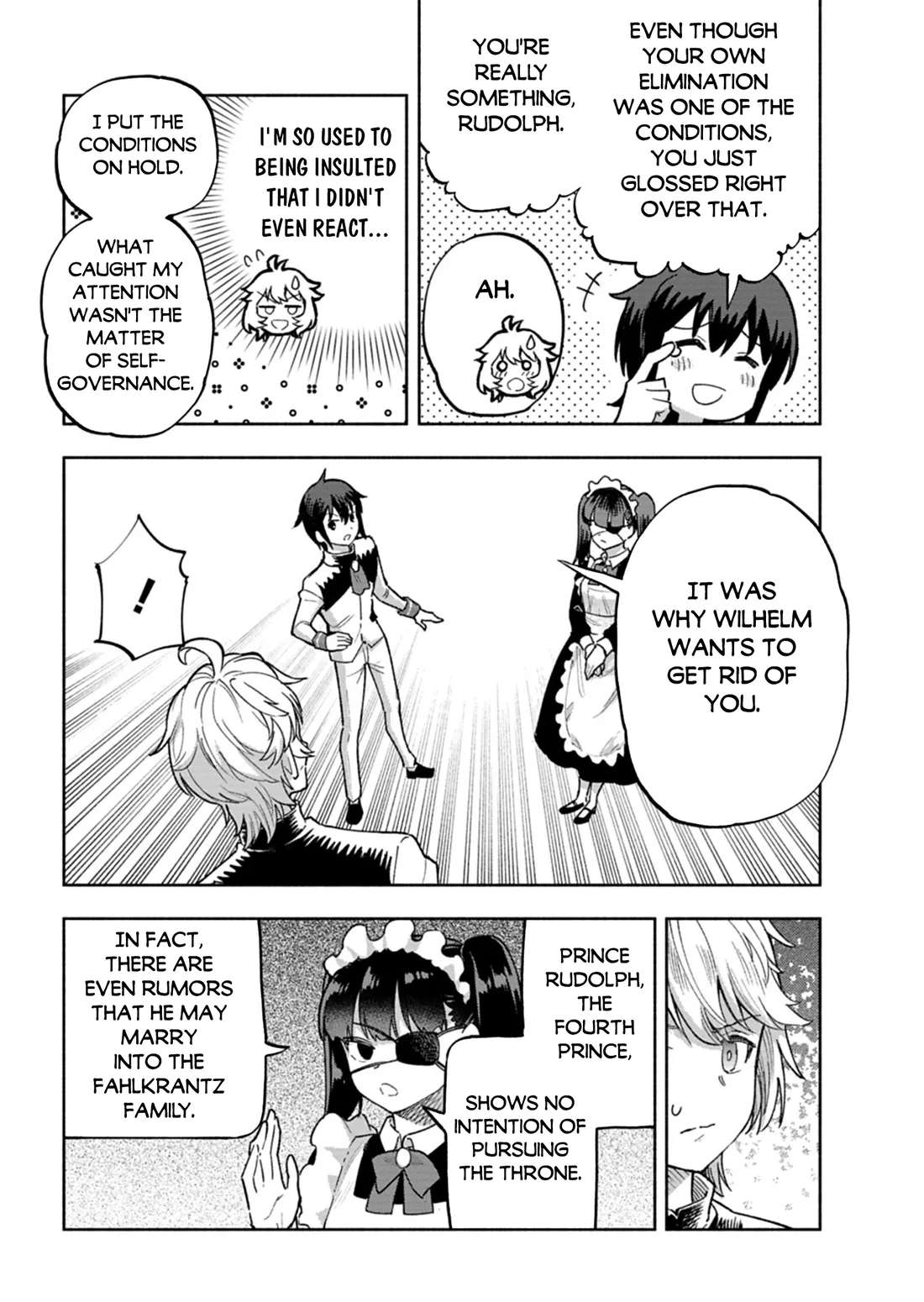 Reborn as a tyrant prince who wants to live peacefully Chapter 17.1 - page 7