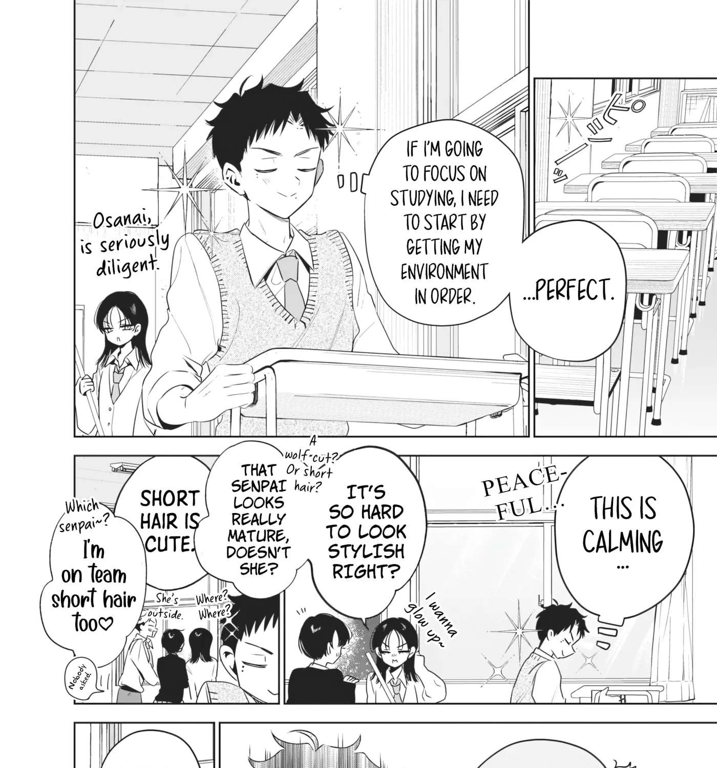 Tsuzura-senpai wa Motokano dakara Chapter 4 - page 3