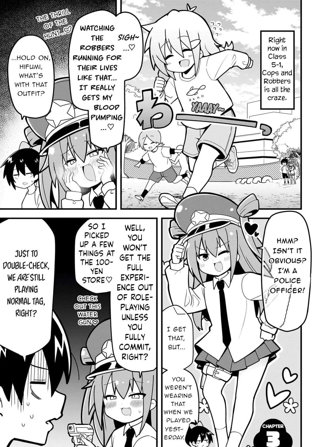 Mesugaki ga Watashi o Wakarase ni Kuru node Mesugaki no Chikara o Karite Kocchi mo Wakarase ni Ikimasu. Chapter 3 - page 1