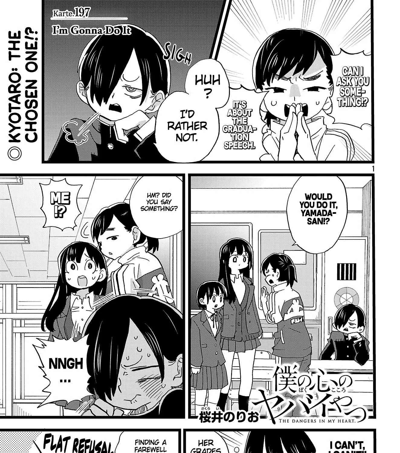 Boku No Kokoro No Yabai Yatsu Chapter 197 - page 3