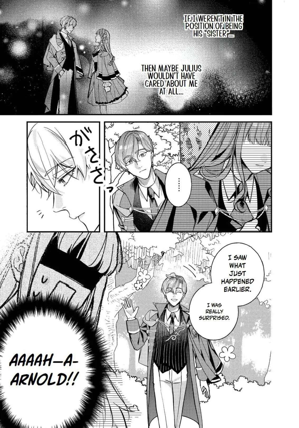 Bad End Mokuzen no Heroine ni Tensei Shita Watashi, Konse de wa Ren'ai Suru Tsumori ga Cheat na Ani ga Hanashitekuremasen!? @COMIC Chapter 47 - page 23