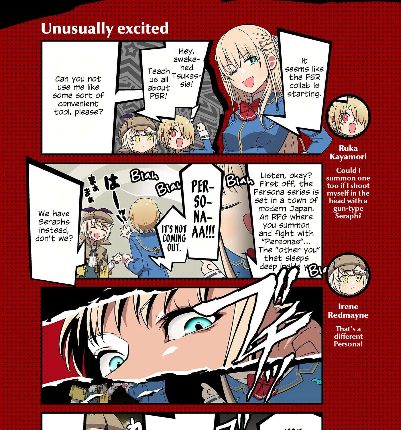 Heaven Burns Red Official 4-Koma Chapter 217 - page 1