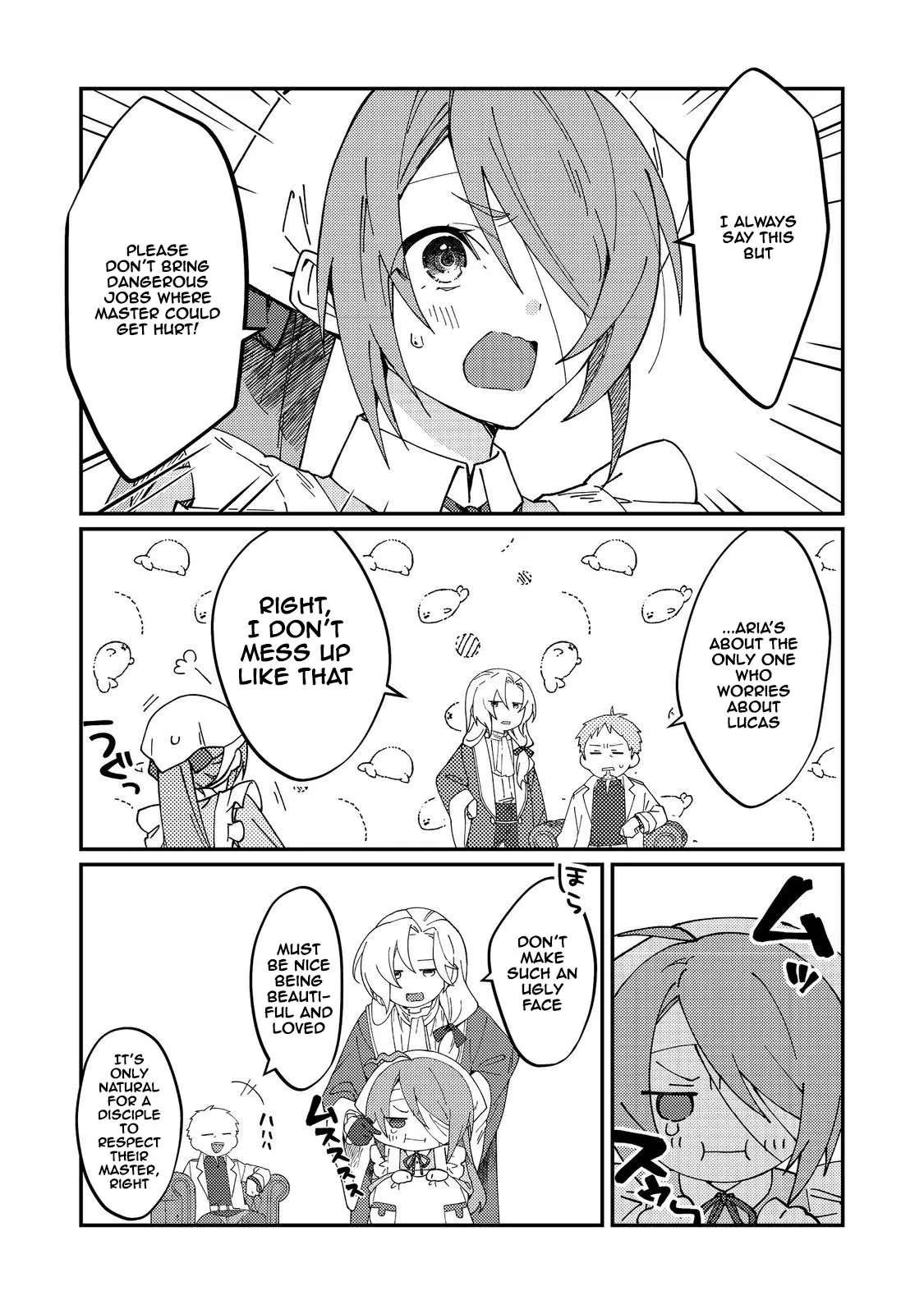 Hiroware Deshi to Birei Majutsushi ~Monogusa Shishou no Kutsushita Sagashi wa Kyou mo Taihendesu~ @COMIC Chapter 1 - page 17